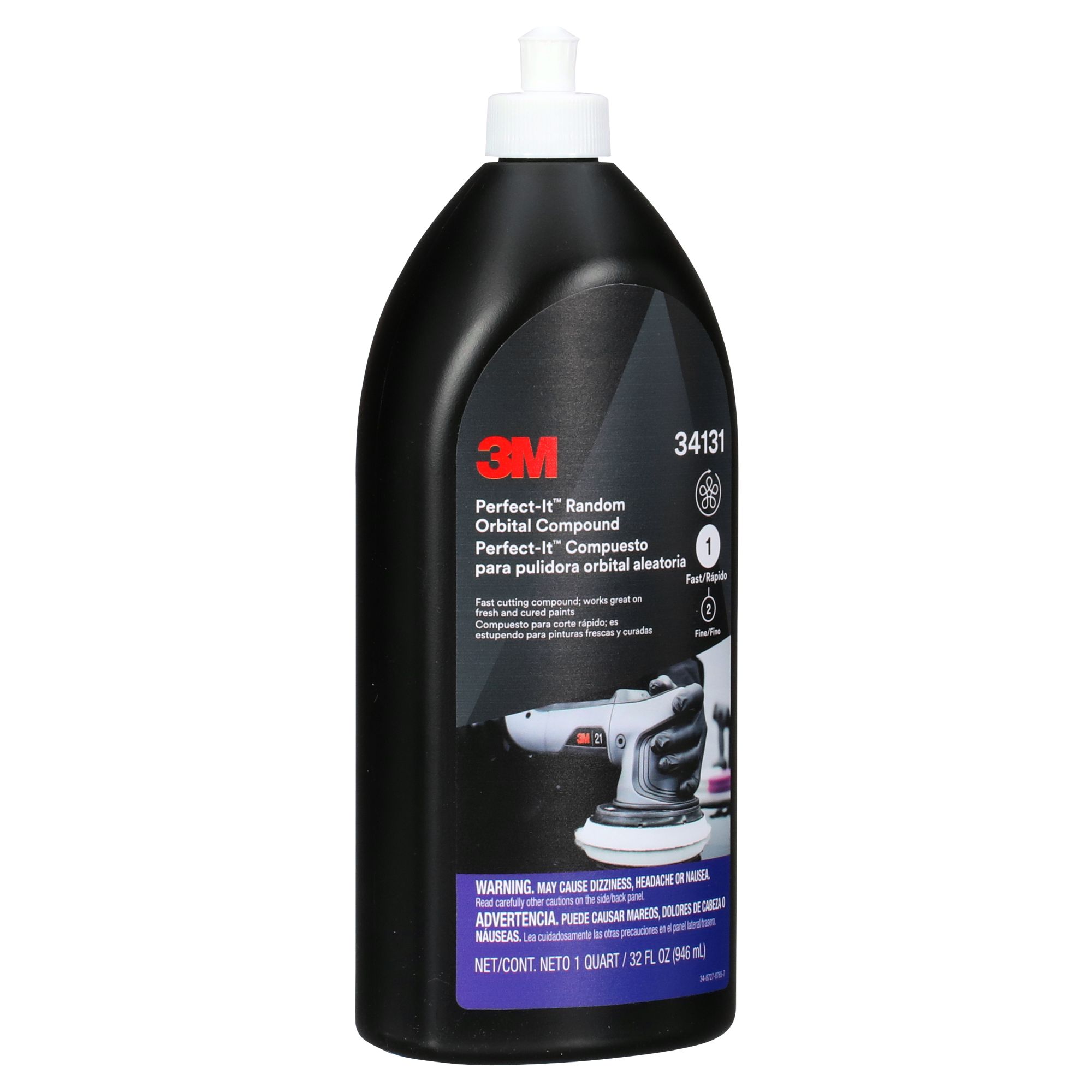 3M™ Perfect-It™ Desbastado de corte rápido para sistema rotorbital, 946 ml, 34131E