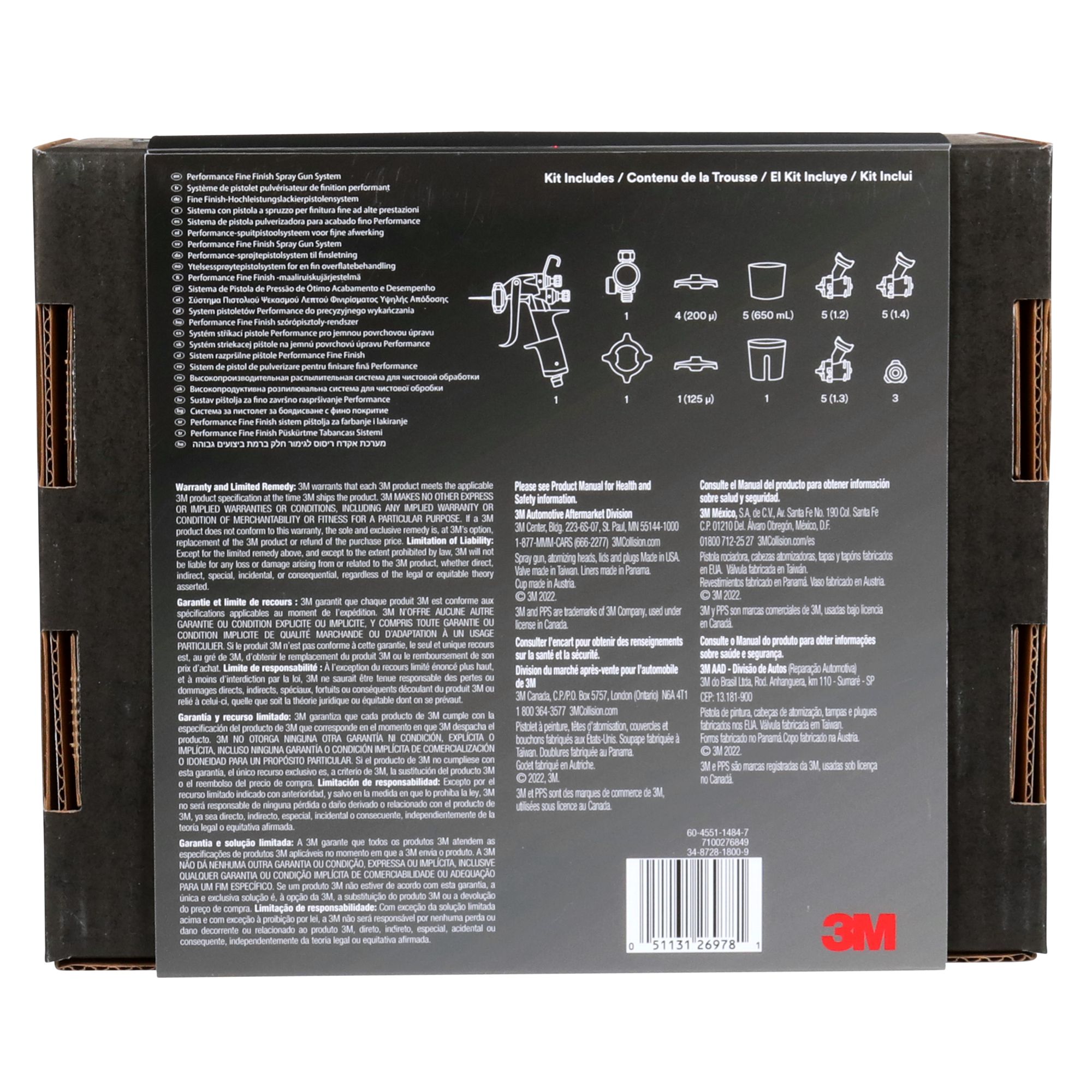 3M™ Sistema de pistola de alto rendimiento para acabado fino con PPS™ 2.0, 26978