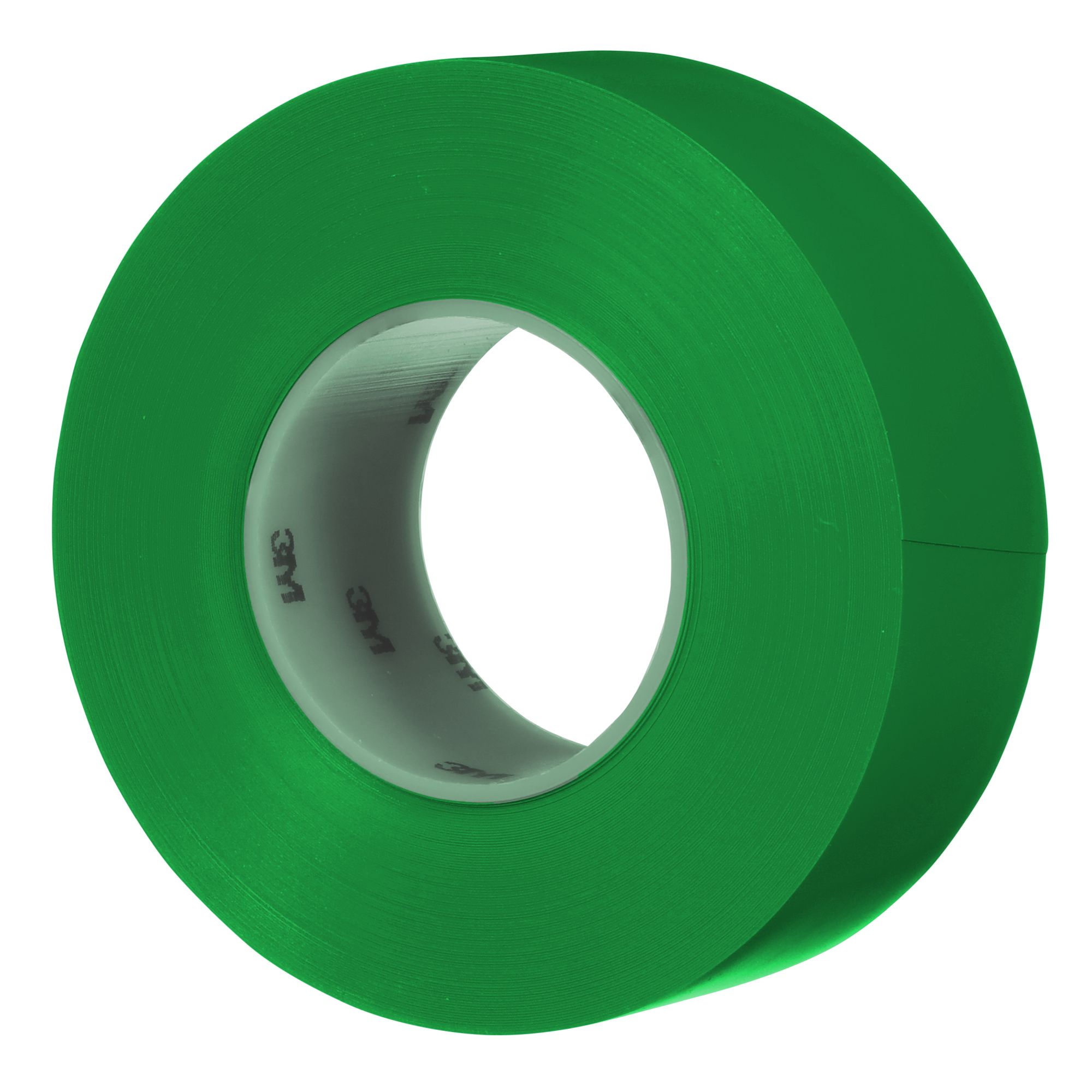 3M™ Fita de Marcação de Piso de Alto Desempenho 971, Verde, 50 mm x 33 m, 17 mil, 6 Rolos/Caixa, Embalagem individual