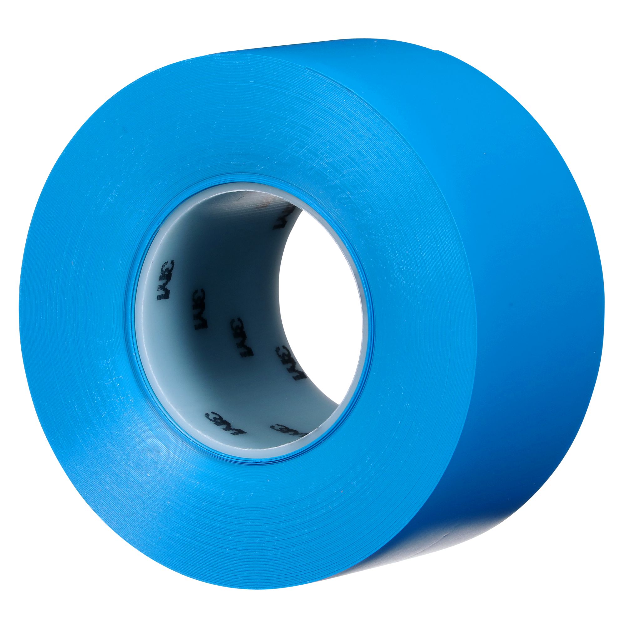 3M™ Fita de Marcação de Piso de Alto Desempenho 971, Azul, 75 mm x 33 m, 17 mil, 4 Rolos/Caixa