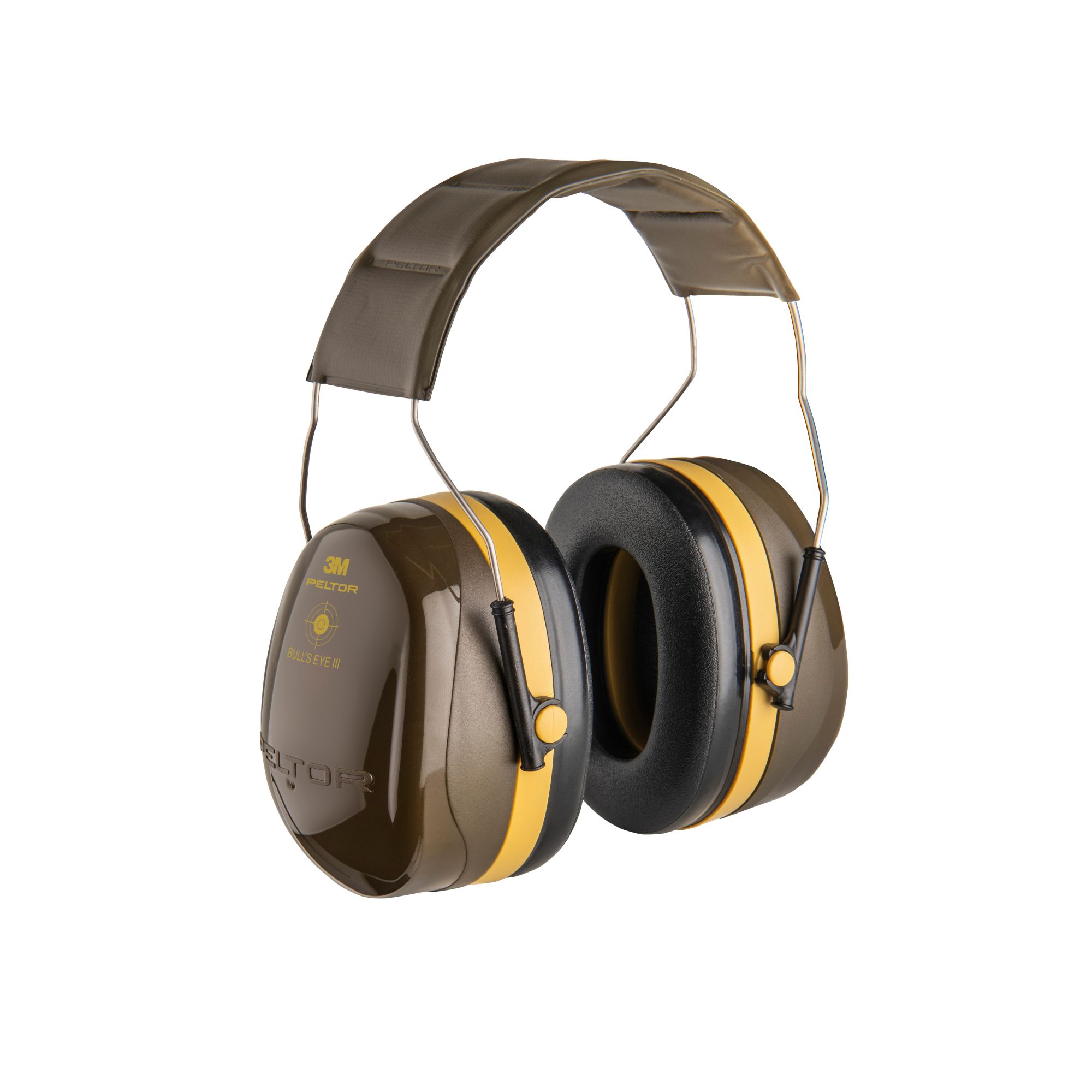 3M™ PELTOR™ Bull's Eye™ III Orejeras, 35 dB, verde militar, diadema, H540A-441-GN