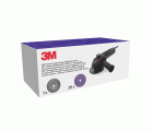 3M™ Amoladora Angular Eléctrica, kit, 73846, 115 mm, 1900 W, con disco ranurado 982CX (25) y plato de soporte acanalado, 1 kit/embalaje