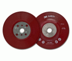3M™ Plato para el Disco de Fibra Plano M14 Rojo Blando, 178 mm, 64859