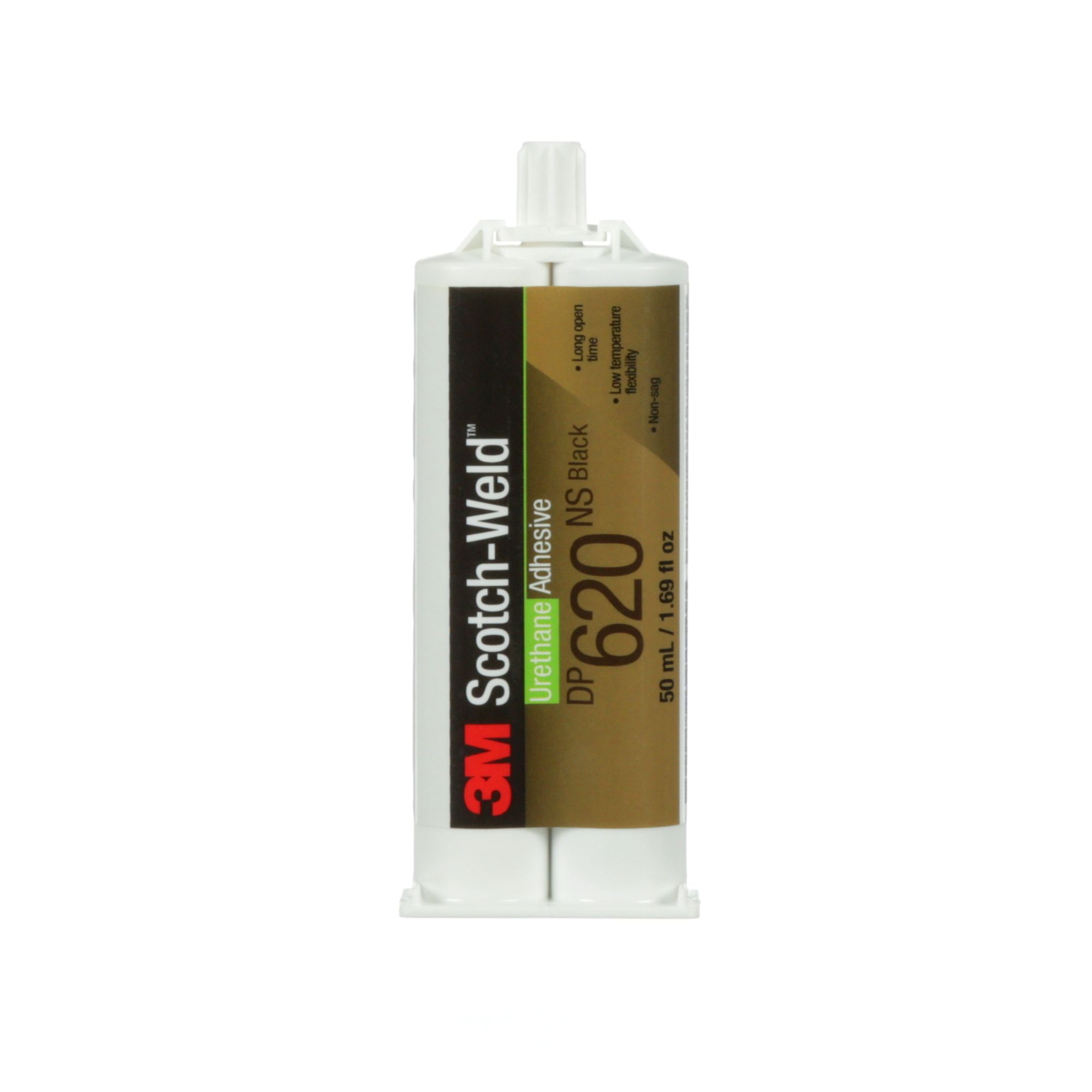 3M™ Scotch-Weld™ Adhesivo de uretano DP620NS, negro, 48.5 ml