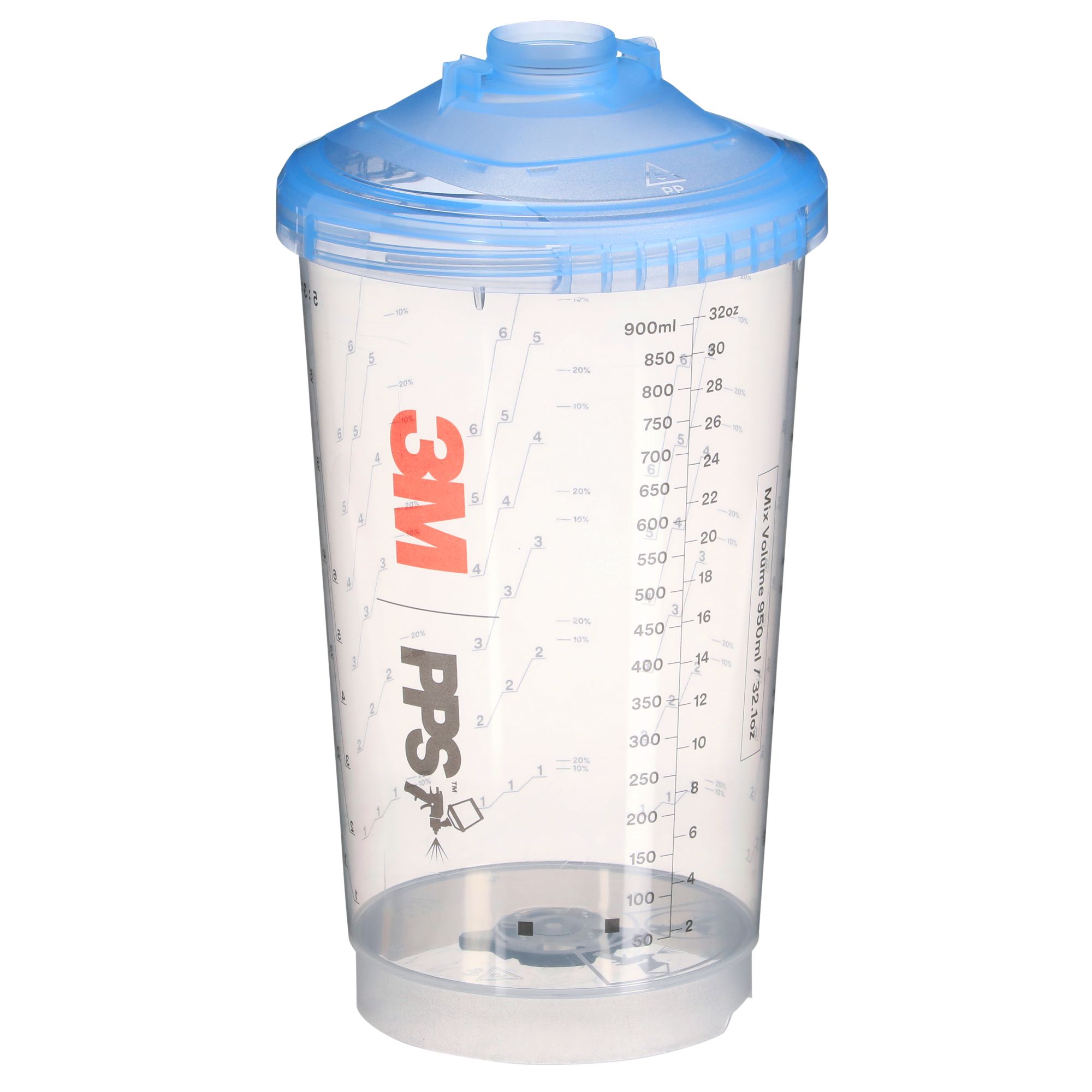 3M™ PPS™ Serie 2.0 Kit vaso ventilado, grande, 950 ml, 125 µm, 26164