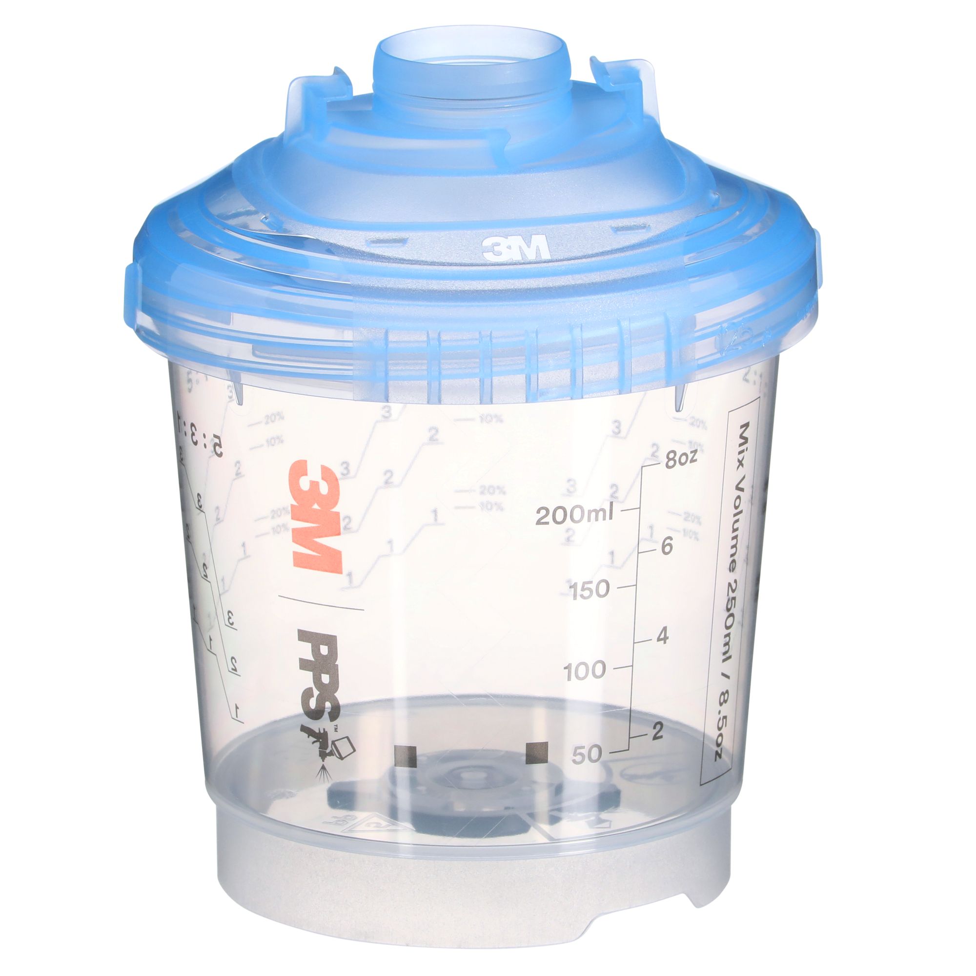 3M™ PPS™ Serie 2.0 Kit vaso ventilado, mini, 250 ml, 200 µm, 26261