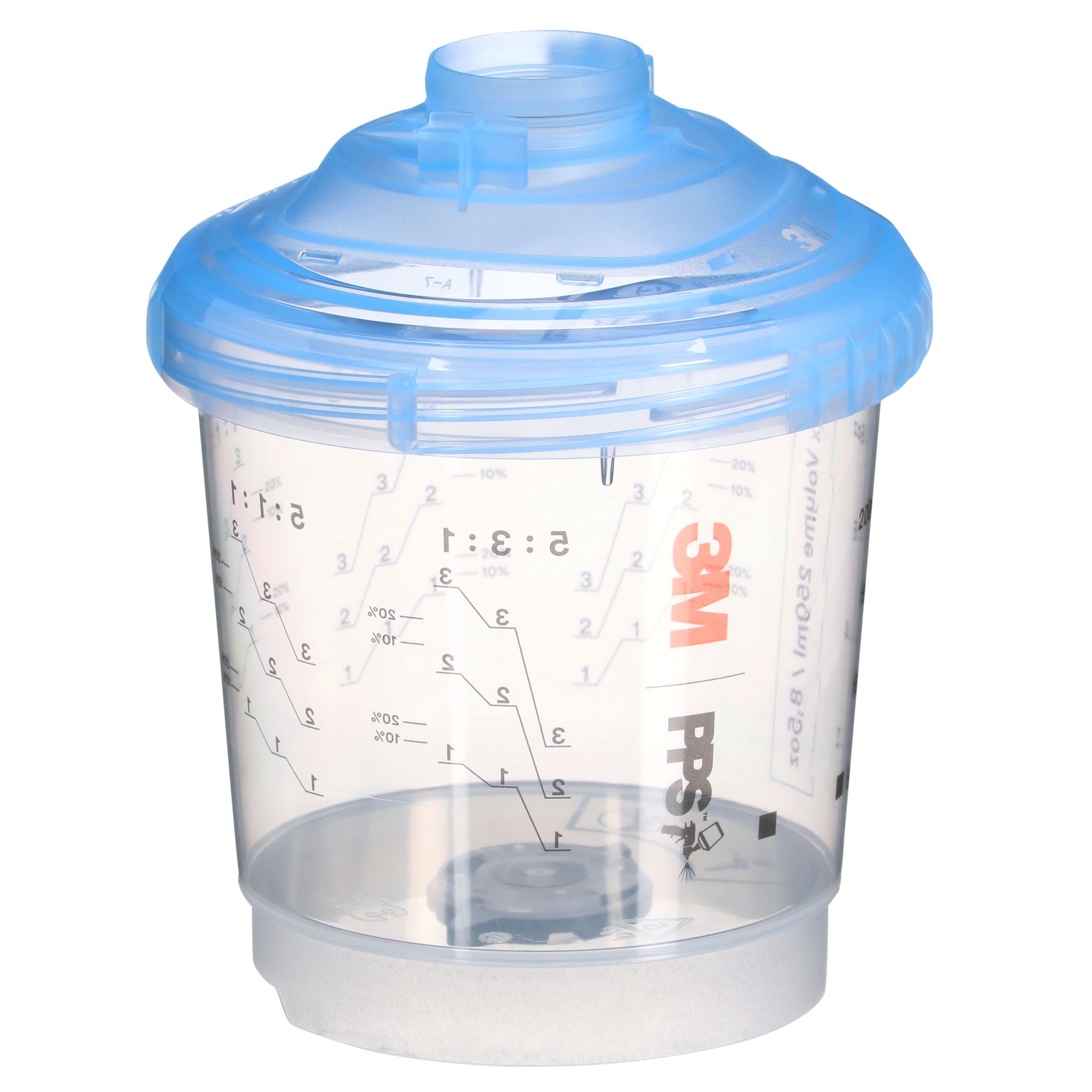 3M™ PPS™ Serie 2.0 Kit vaso ventilado, mini, 250 ml, 200 µm, 26261