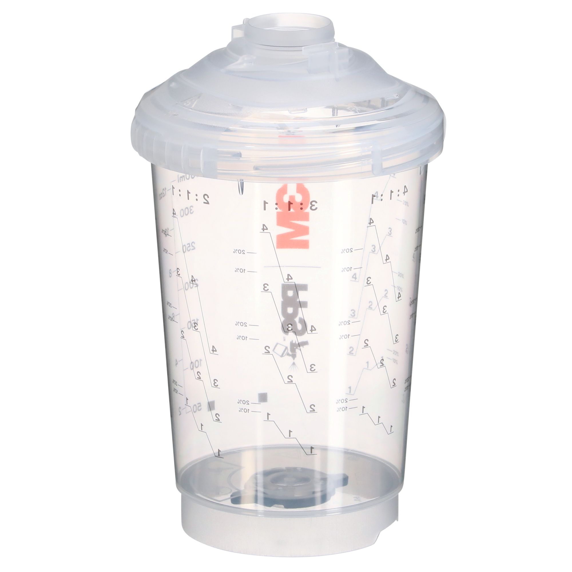 3M™ PPS™ Serie 2.0 Kit vaso ventilado, midi, 400 ml, 200 µm, 26262