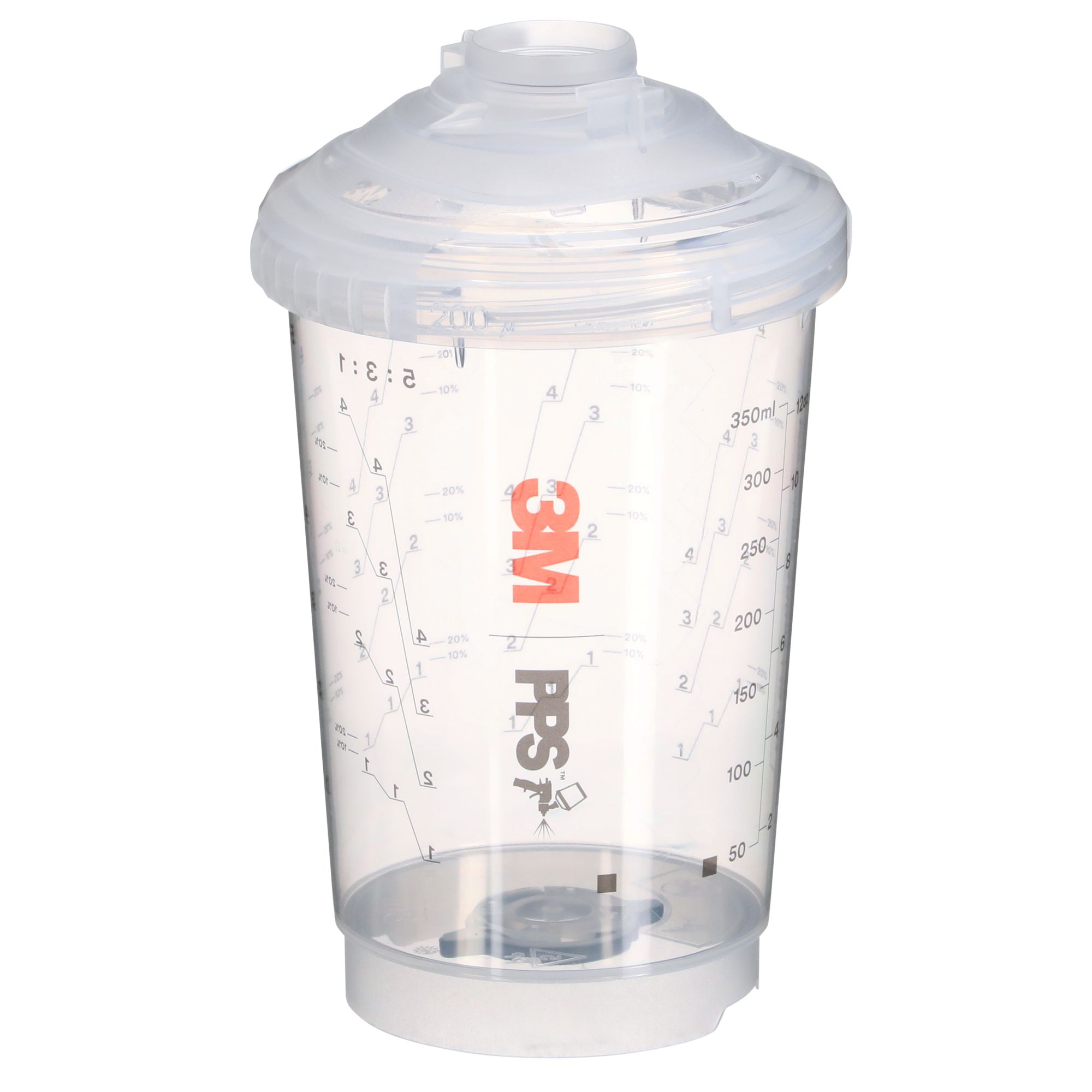 3M™ PPS™ Serie 2.0 Kit vaso ventilado, midi, 400 ml, 200 µm, 26262
