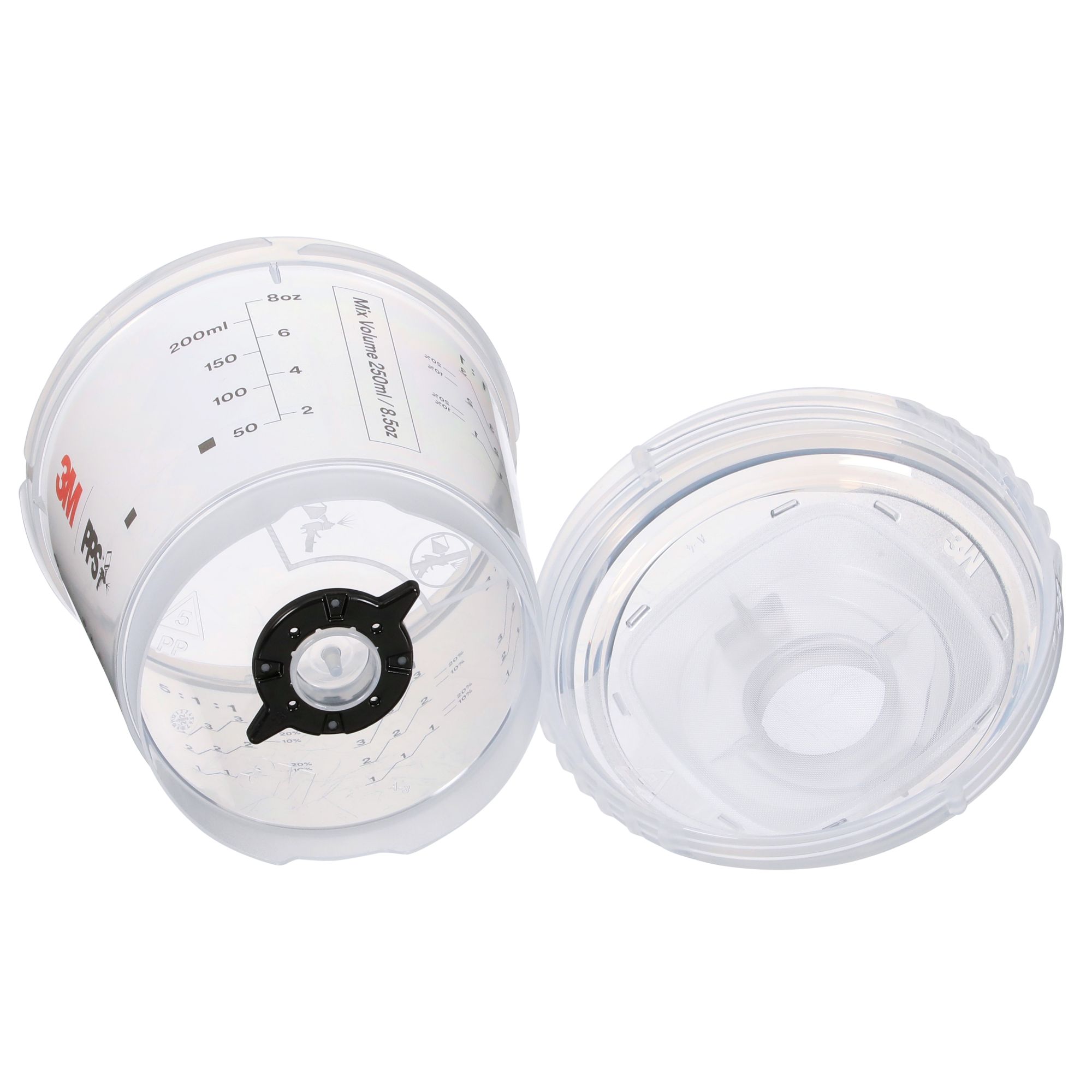 3M™ PPS™ Serie 2.0 Vaso ventilado, midi, 400 ml, 26362