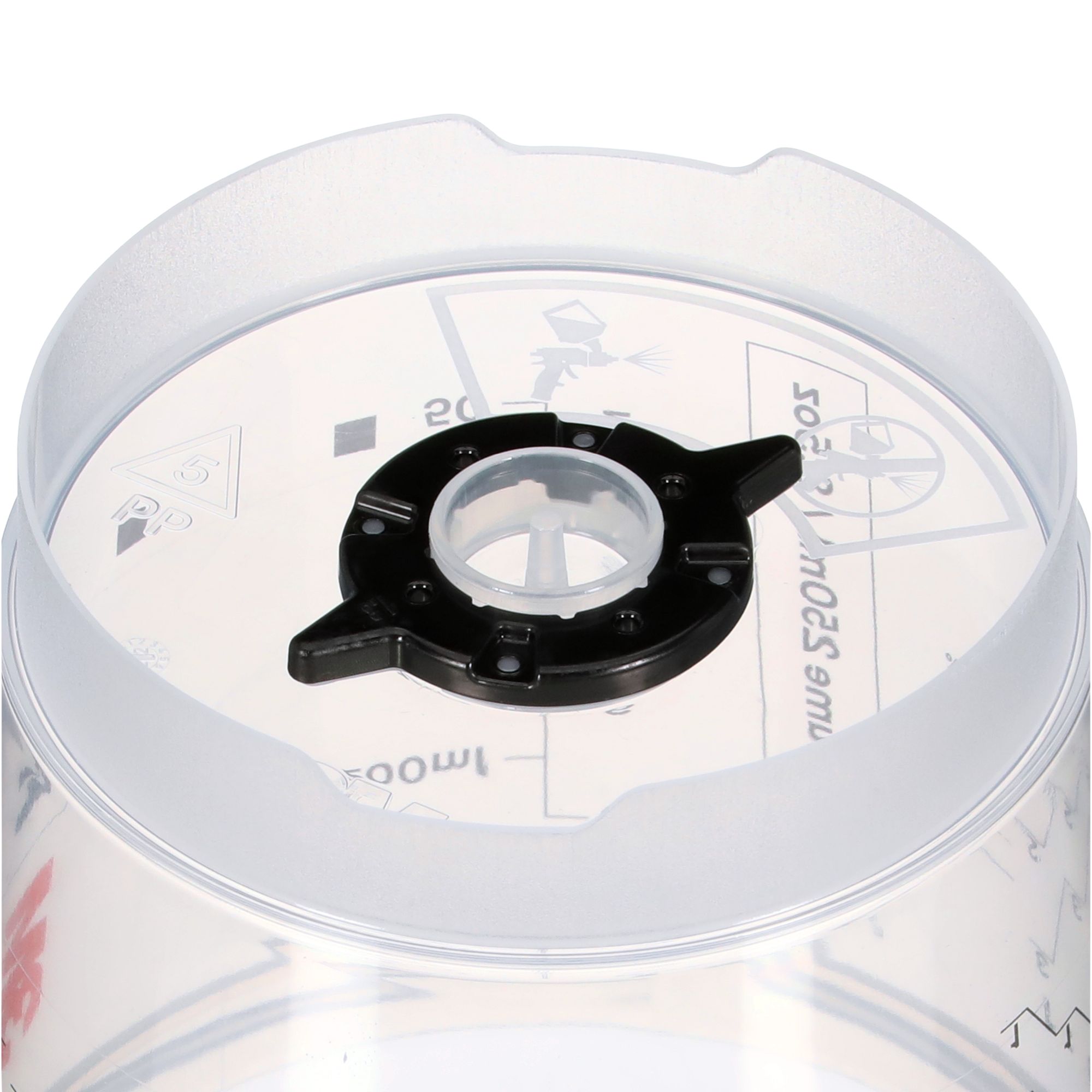 3M™ PPS™ Serie 2.0 Vaso ventilado, midi, 400 ml, 26362