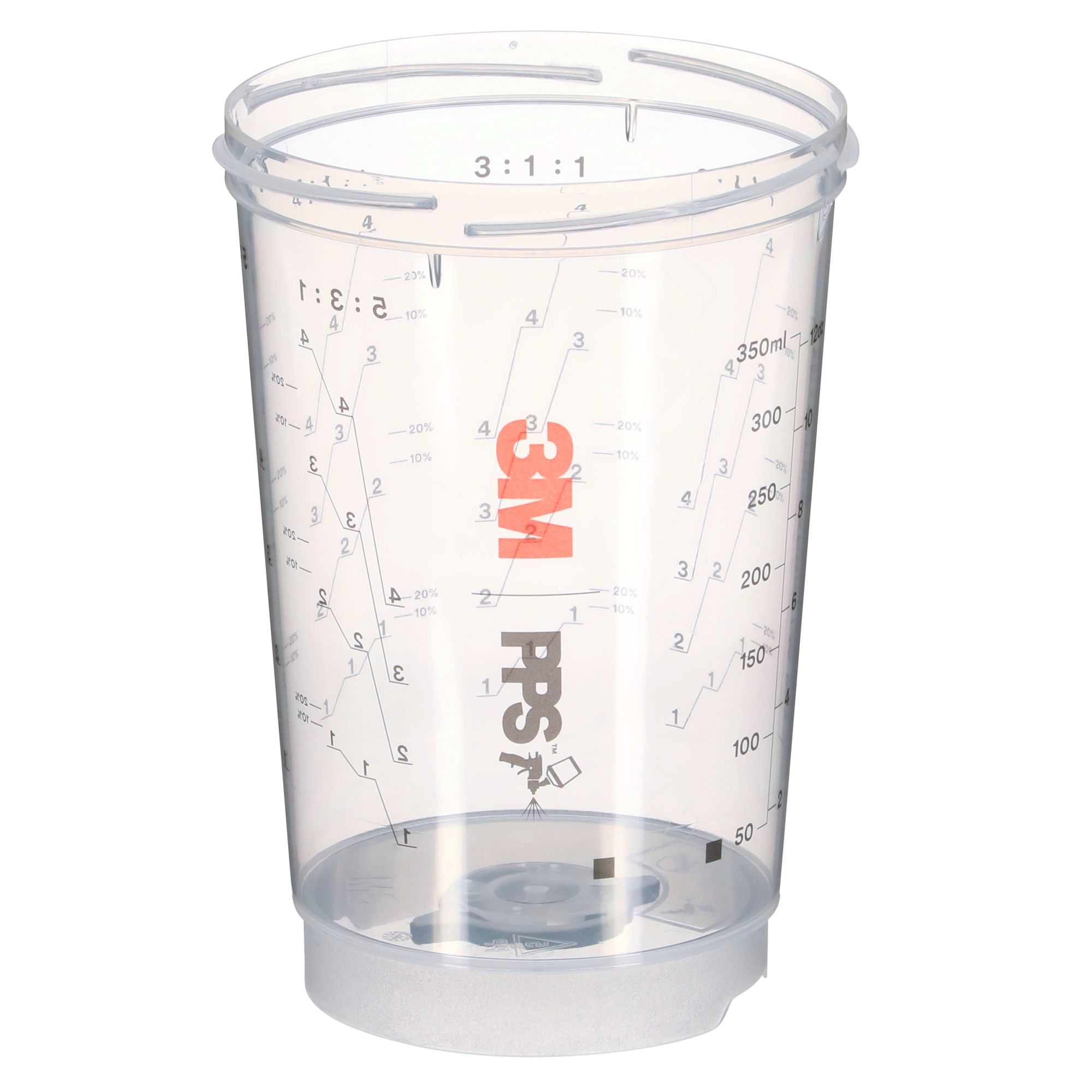 3M™ PPS™ Serie 2.0 Vaso ventilado, midi, 400 ml, 26362