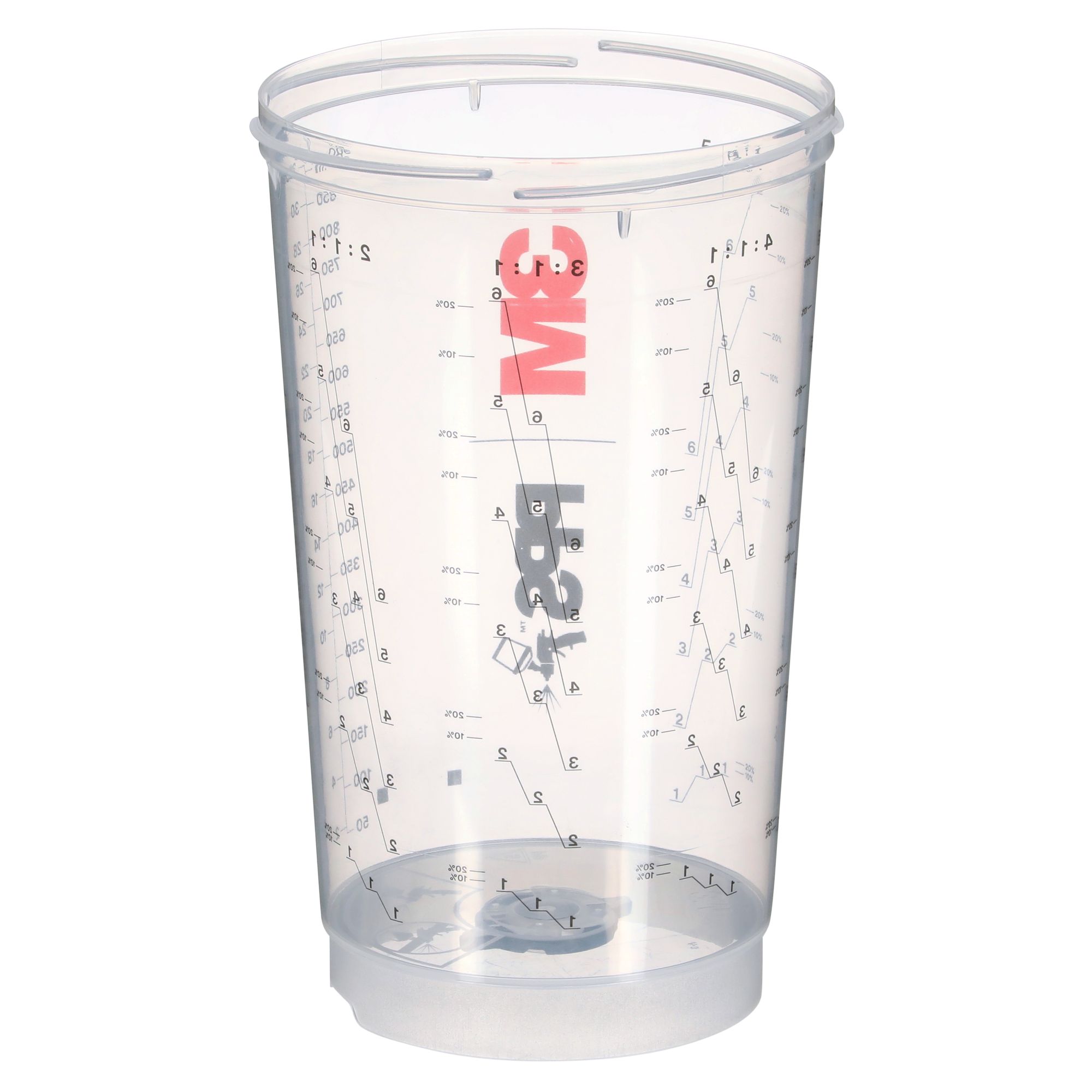 3M™ PPS™ Serie 2.0 Vaso ventilado, grande, 950 ml, 26364