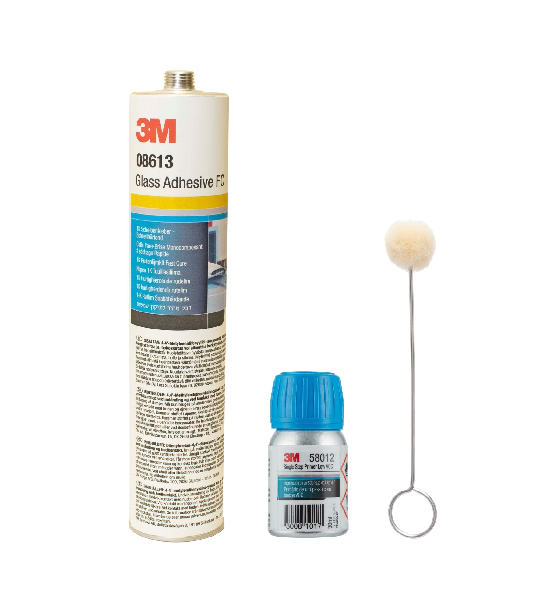 3M™ Adhesivo para lunas de uretano, Kit, 310 ml, cartucho, 50318