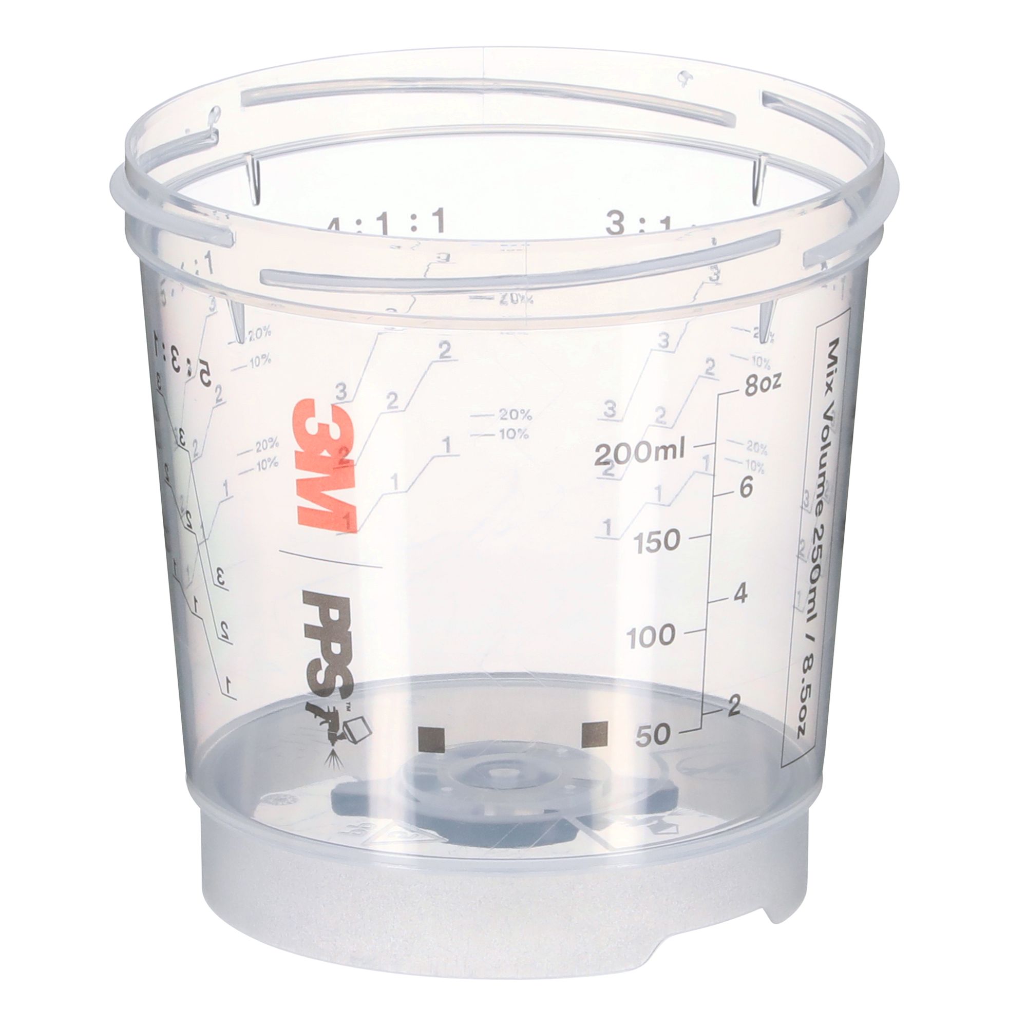 3M™ PPS™ Serie 2.0 Vaso ventilado, mini, 250 ml, 26361