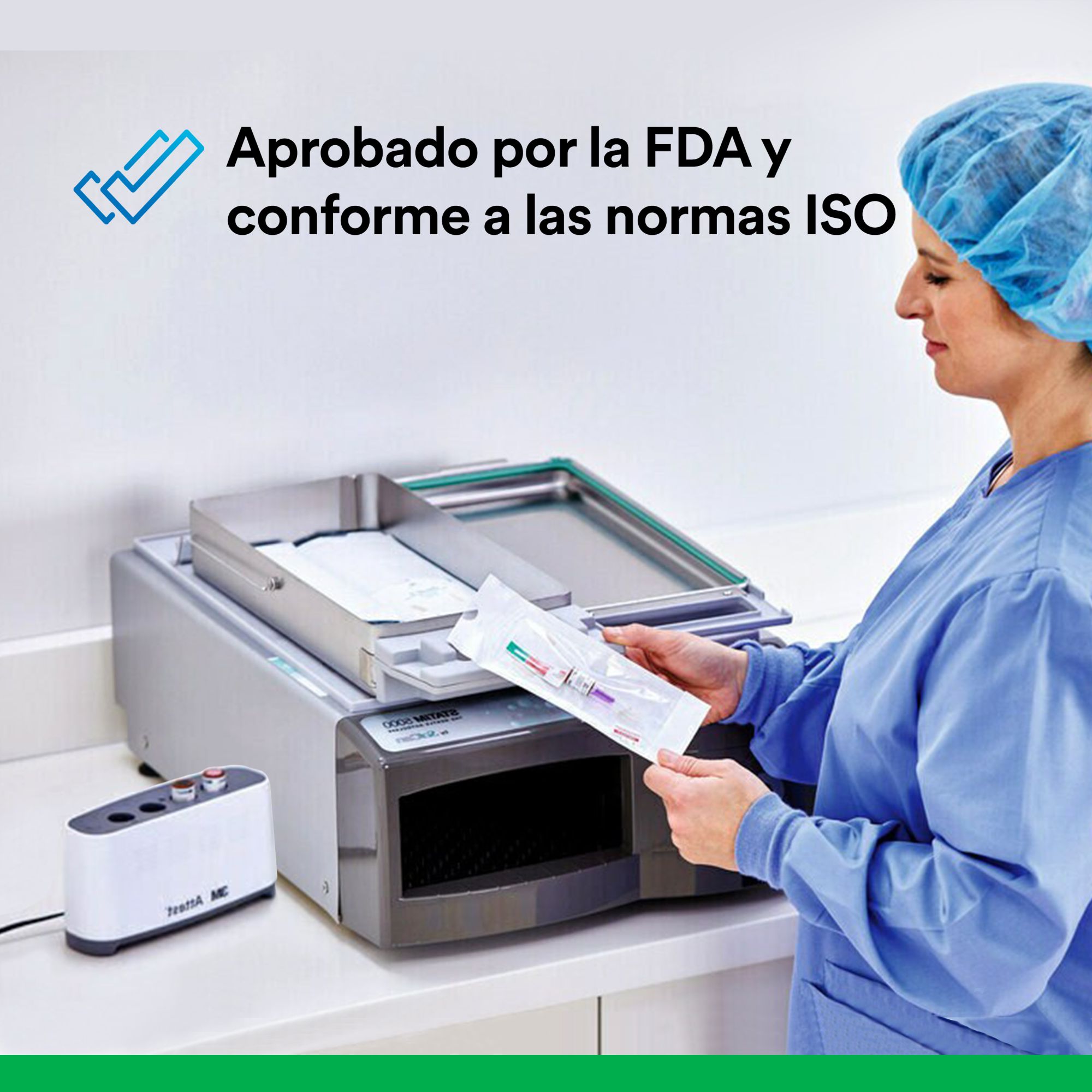 3M™ Attest™ 1492V Indicador Biológico de Lectura Súper Rápida y Paquete de Desafío para Vapor Resultado Súper Rápido en 1 Hora, 50 UN/CJA, 4 CJA/EBJE