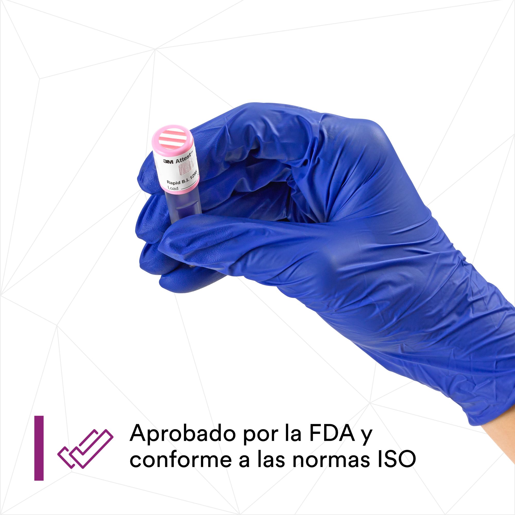 3M™ Attest™ 1295 Indicador Biológico para Vapor de Peróxido de Hidrógeno de Lectura Rápida (24minutos) 30 UN/BOLS 4 BOLS/EBJE