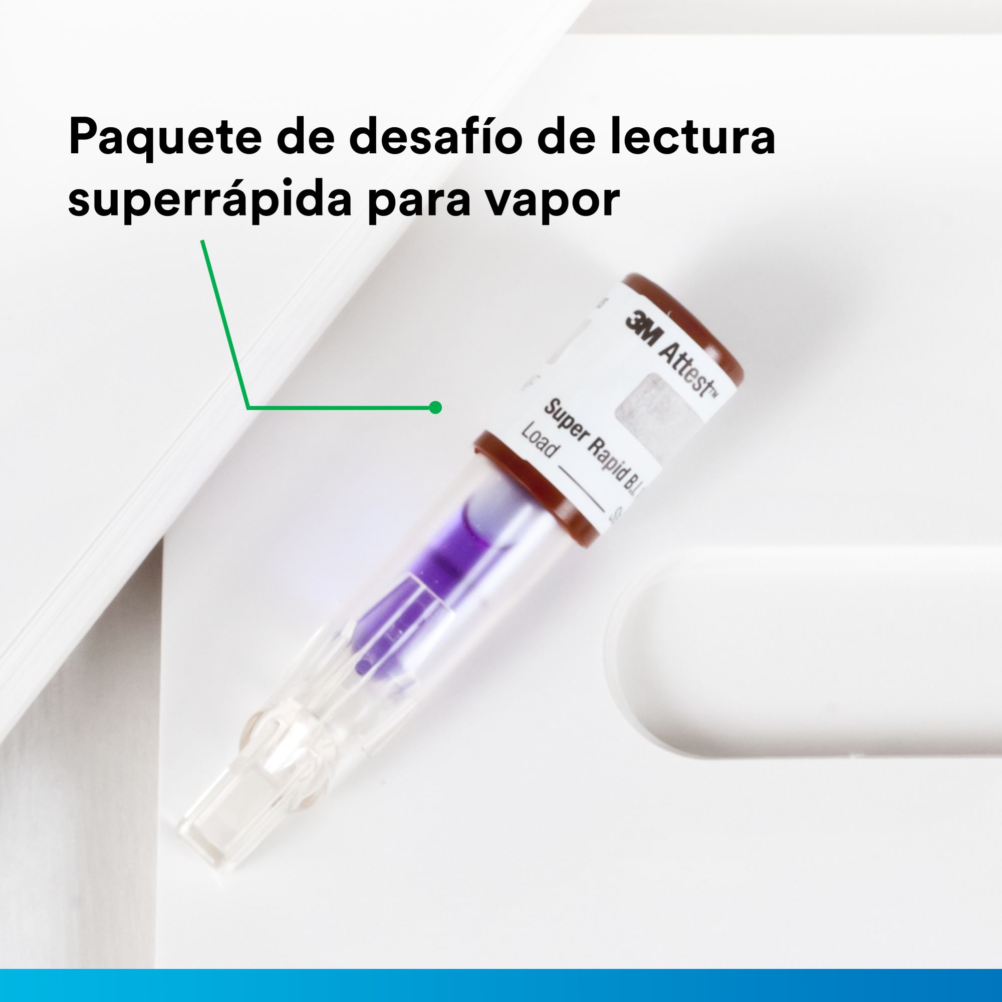 3M™ Attest™ 1496VF Paquete de Prueba para Vapor con Indicador Biológico 1492V de Lectura Súper Rápida (1hora)  24UN/EBJE (24*1496VF + 5*1492V)