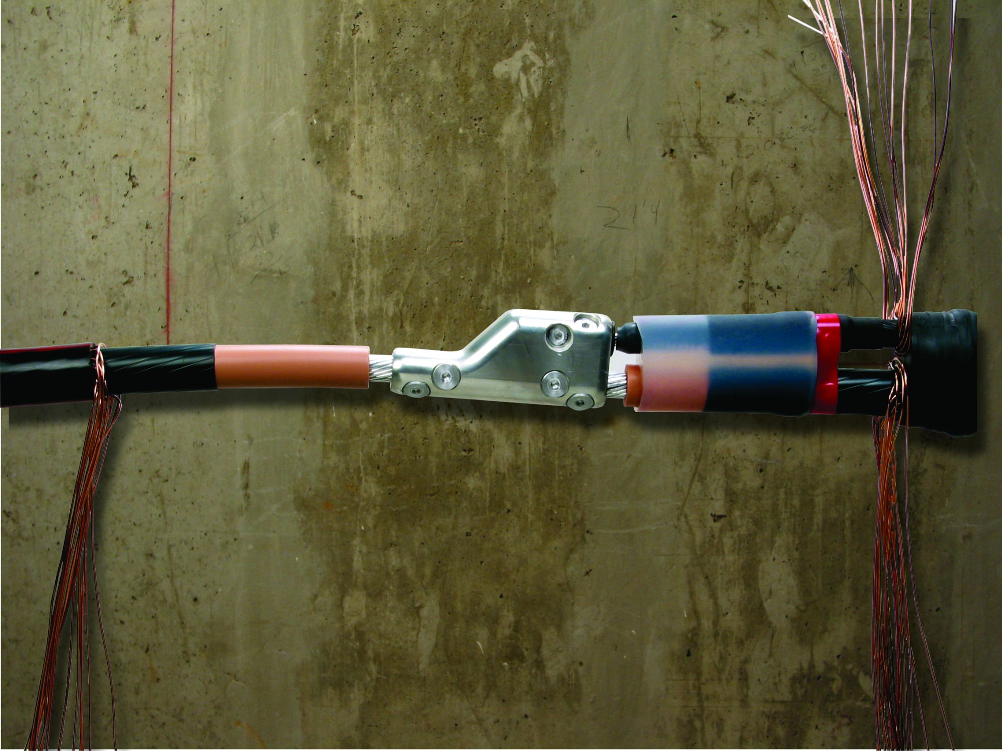 3M™ Kit de adaptador para empalme contráctil en frío 93-P 619-1E, de hasta 36 kV, sección transversal de 50-400 mm2, 1 kit/caja