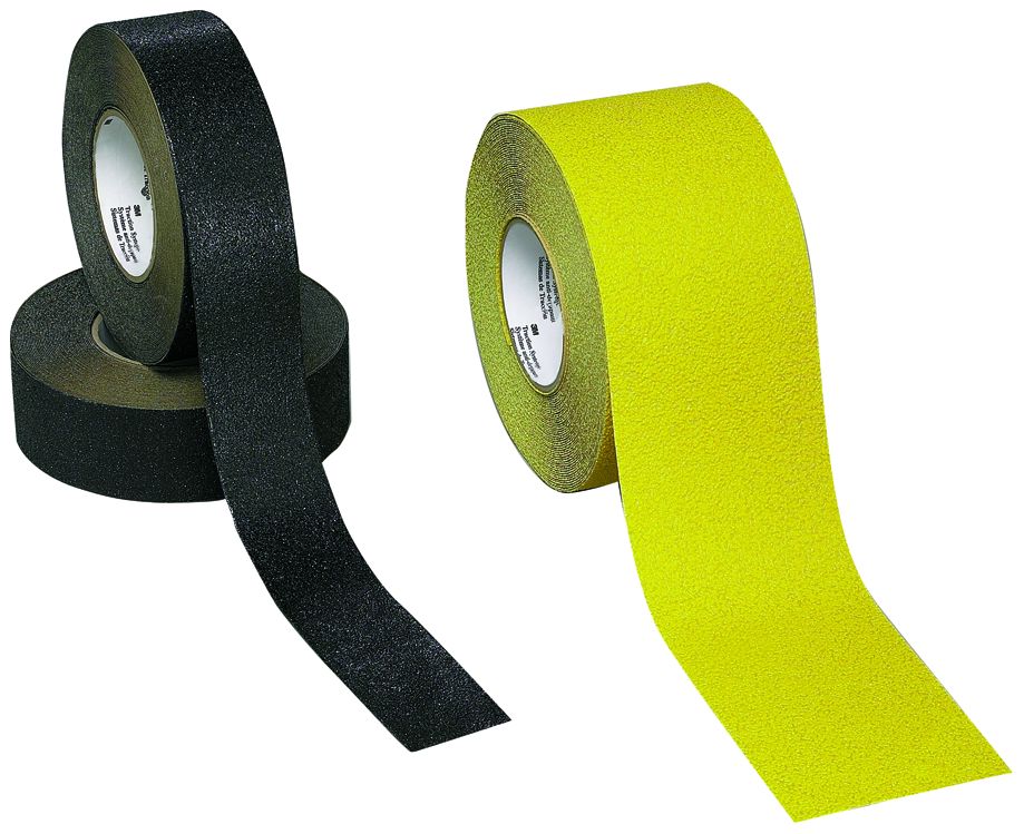 3M™ Safety-Walk™ Antideslizante Alta Agresividad Soporte Flexible 600 Series, Amarillo, 25 mm x 18.3 m, 1/Caja