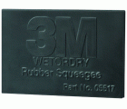 Espátula de caucho 3M™ Wetordry™, 7 cm x 10,8 cm, 05517