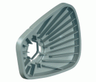 3M™ Adaptador de filtro para media máscara reutilizable, 603
