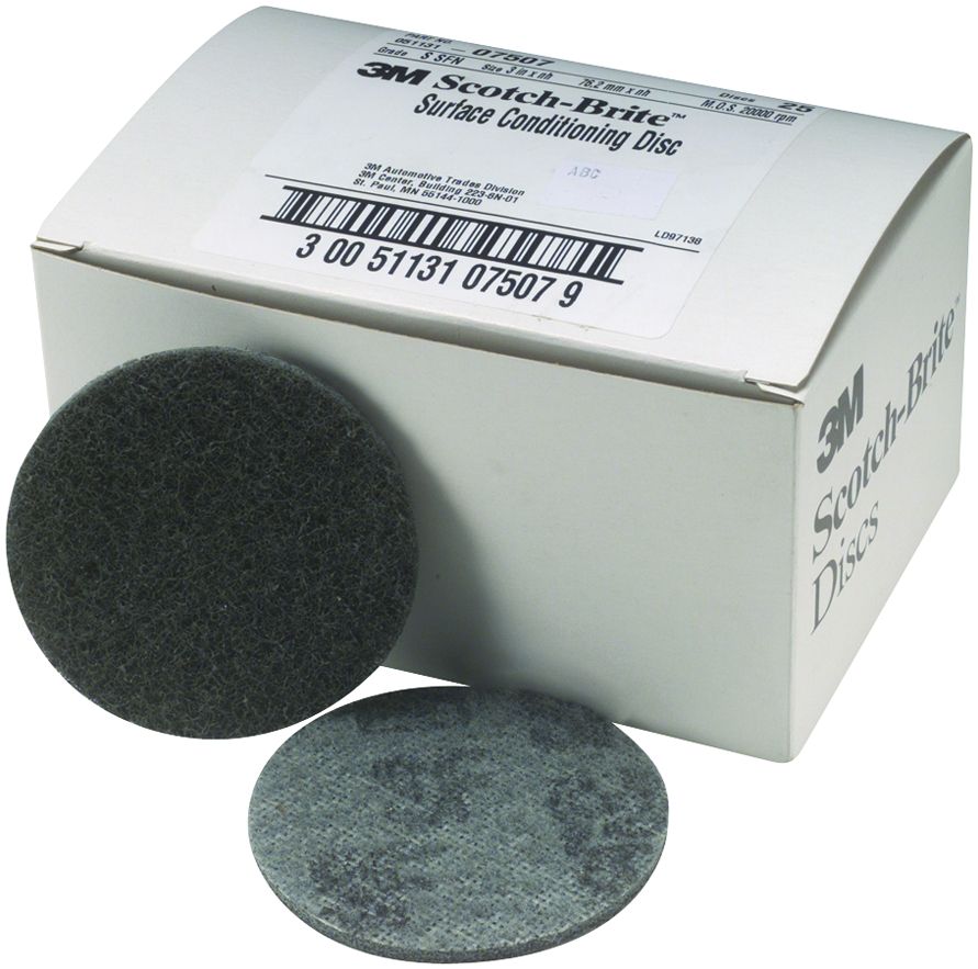 3M™ Scotch-Brite™ Disco Surface Conditioning SC-DH,  75 mm, Fino