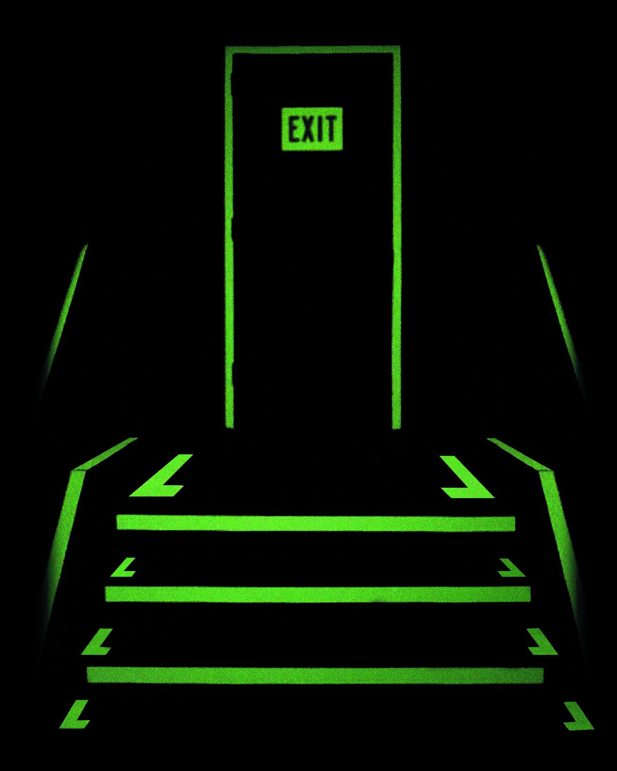 3M™ Lámina Fotoluminiscente 6900 Blanco Rollo 0,051m x 45,7m