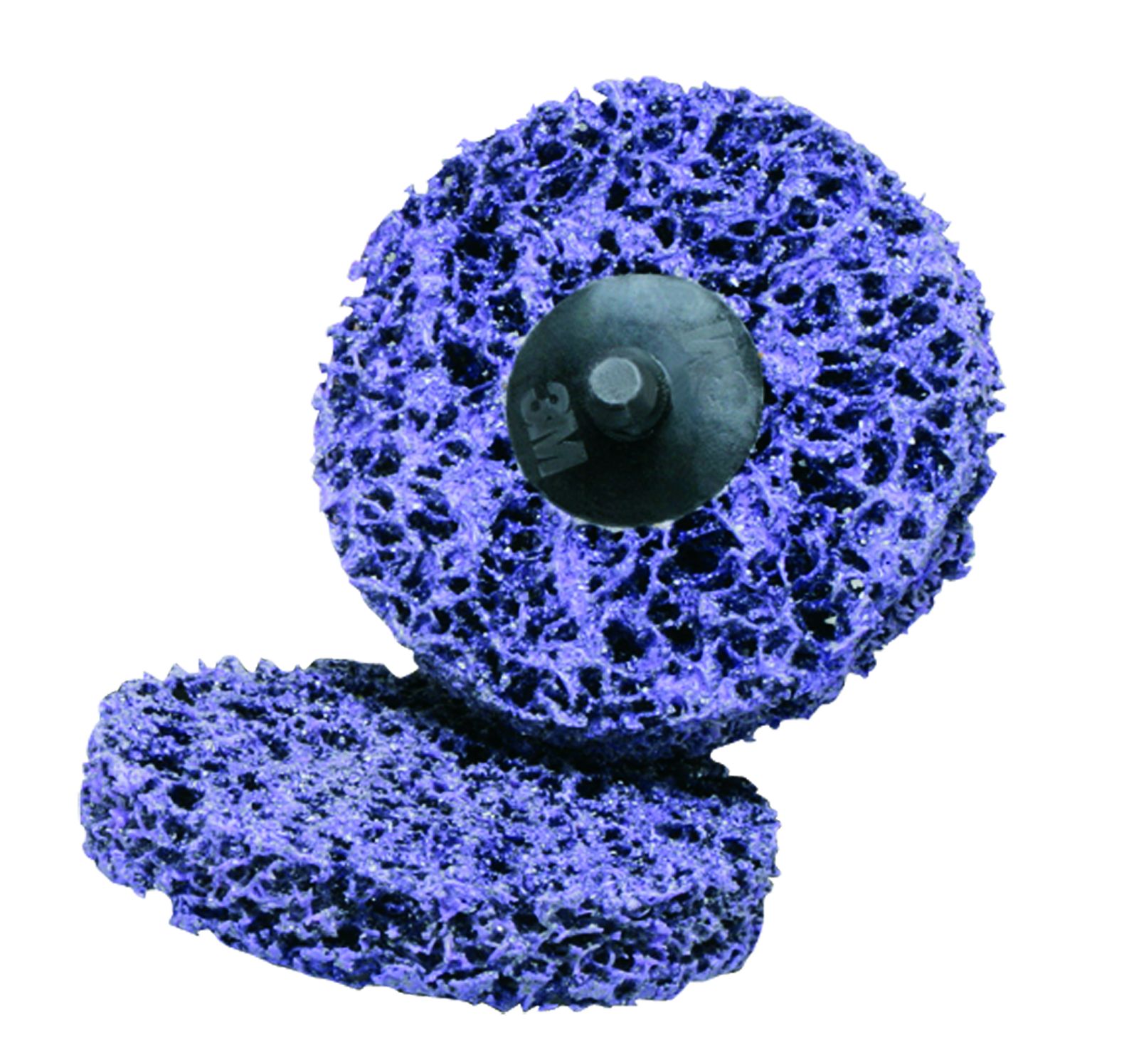 3M™ Scotch-Brite™ Roloc™ Disco Clean & Strip Montado en Eje CG-ZS Azul 100mm x 13mm x 6mm SXCRS