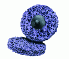 3M™ Scotch-Brite™ Roloc™ Disco Clean & Strip Montado en Eje CG-ZS Azul 100mm x 13mm x 6mm SXCRS