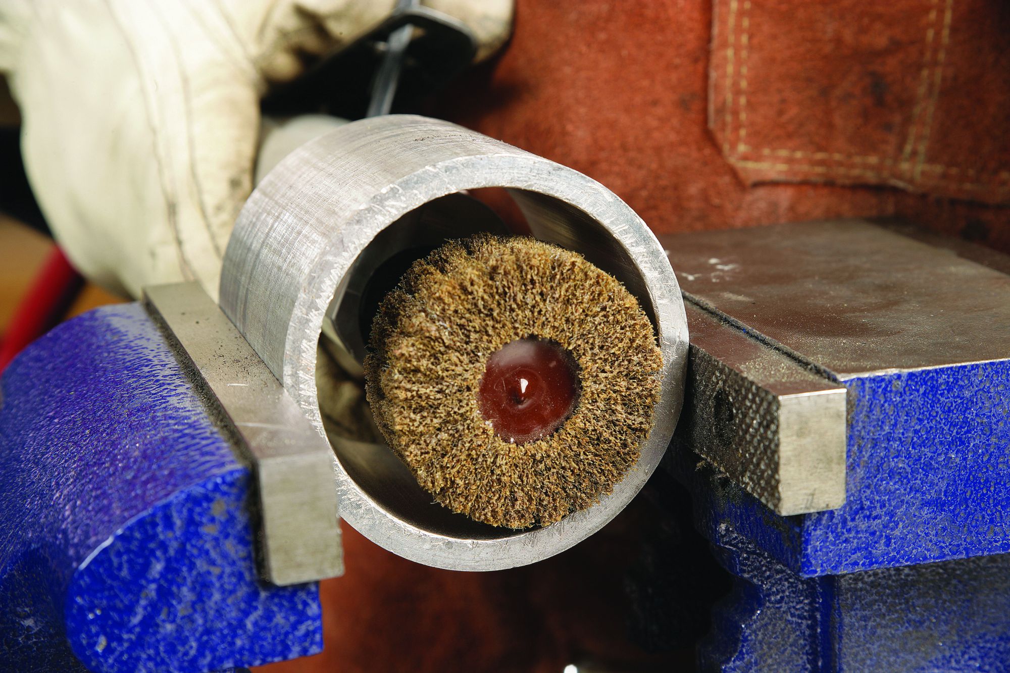 3M™ Roloc™+ Combi Cepillo de láminas CB-ZR, 63 mm x 32 mm, P80