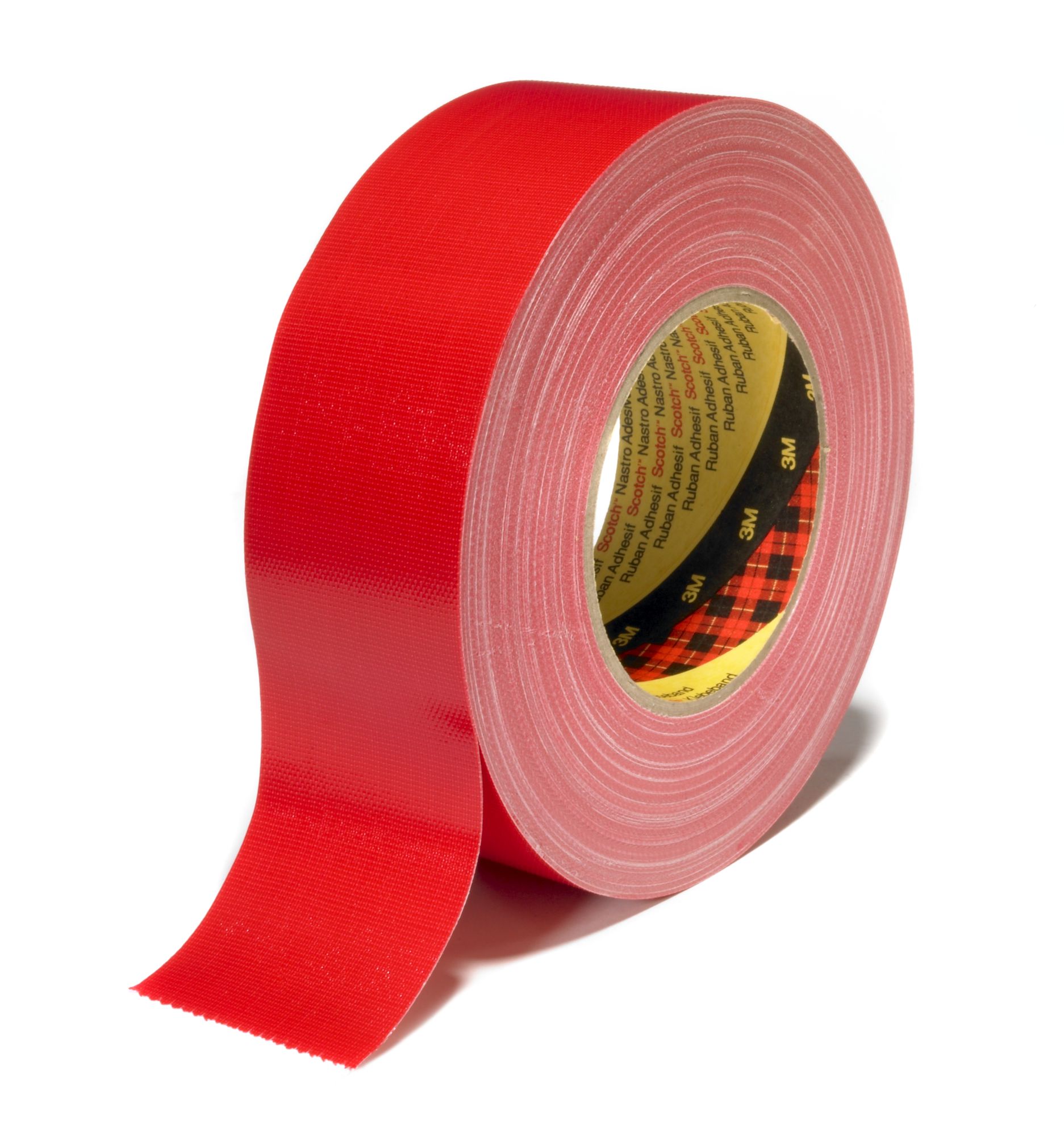 3M™ Cinta Americana de Resistencia Extra Fuerte Y389, Roja, 50 mm x 50 m