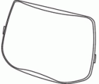 Placa de protección exterior 3M™ Speedglas™, 9100, resistente al calor, 527070