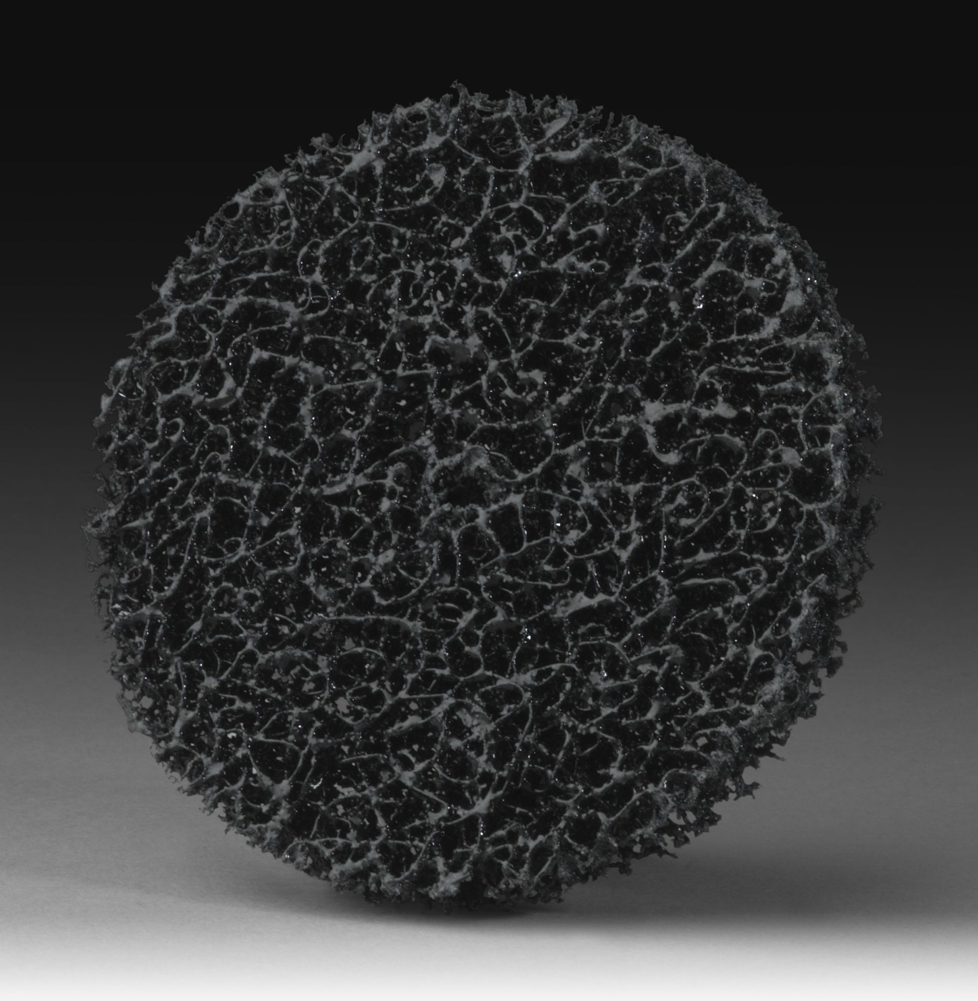 3M™ Scotch-Brite™ Disco Clean & Strip CS-DC, 150 mm x 13 mm, S Extrabasto, Negro