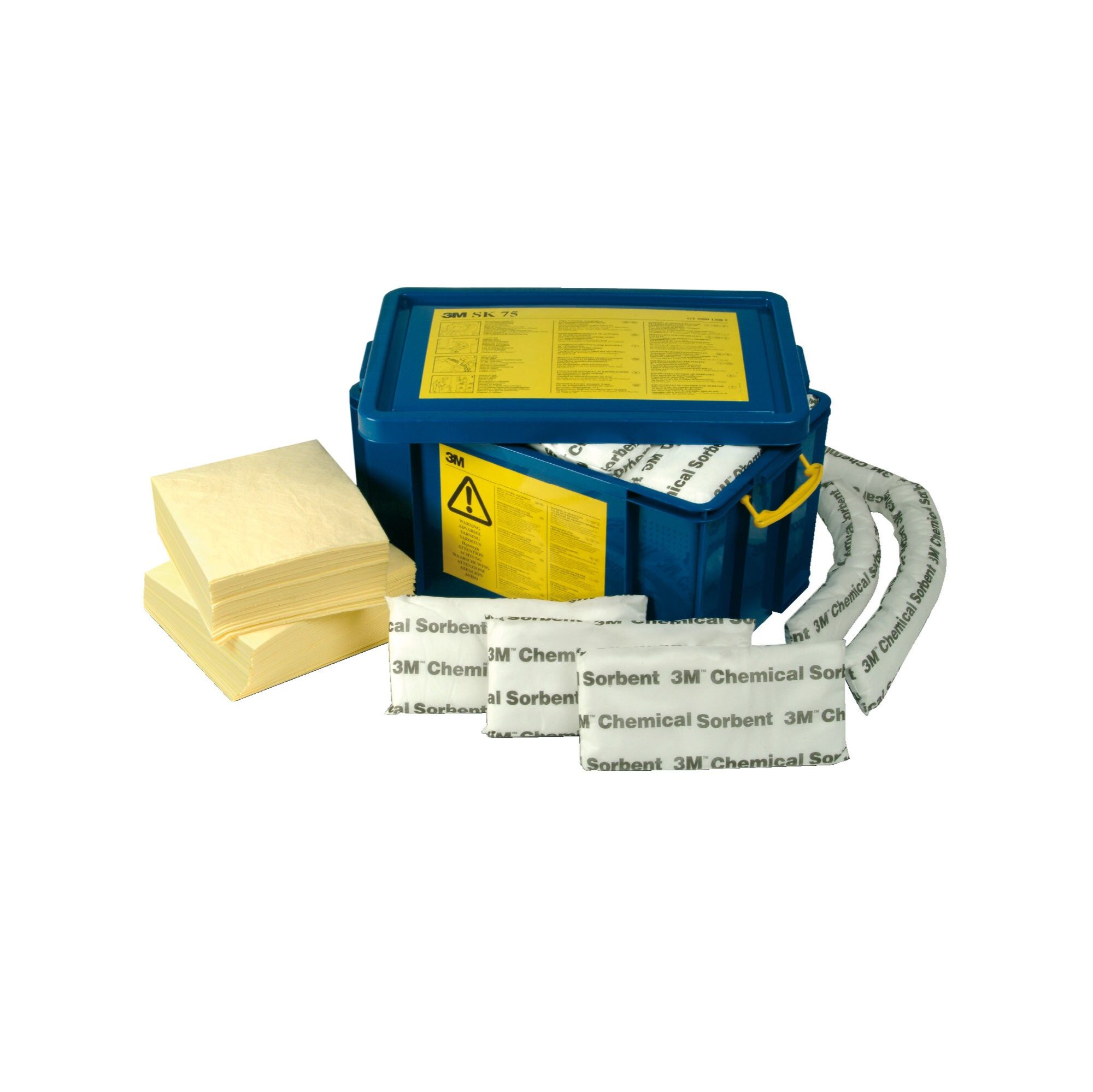 3M™ Kit Emergencia Químico SK 75, 530 mm x 780 mm, 1/caja