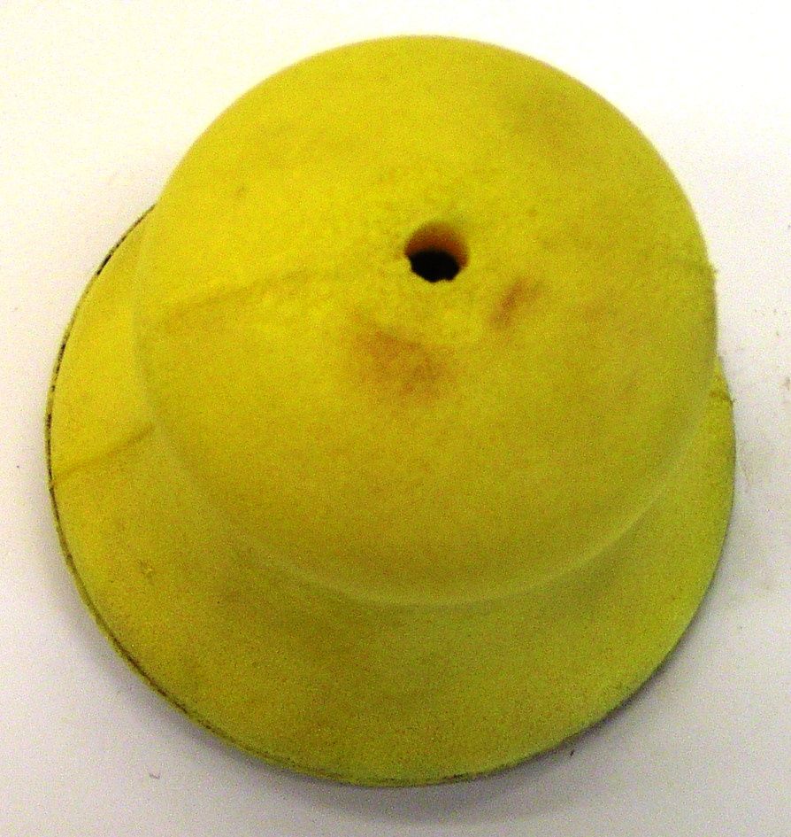 3M™ Hookit™ almohadilla de disco manual alimentada por agua central, 76 mm x 22 mm