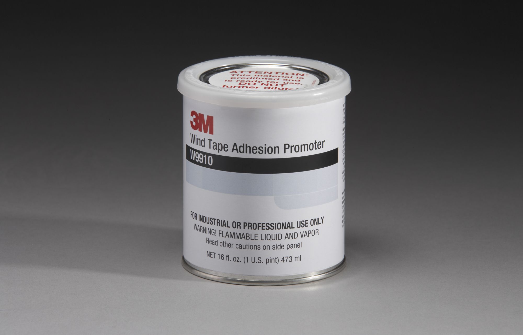 3M™ W9910 Promotor Adhesión de cinta eólica, 473ML