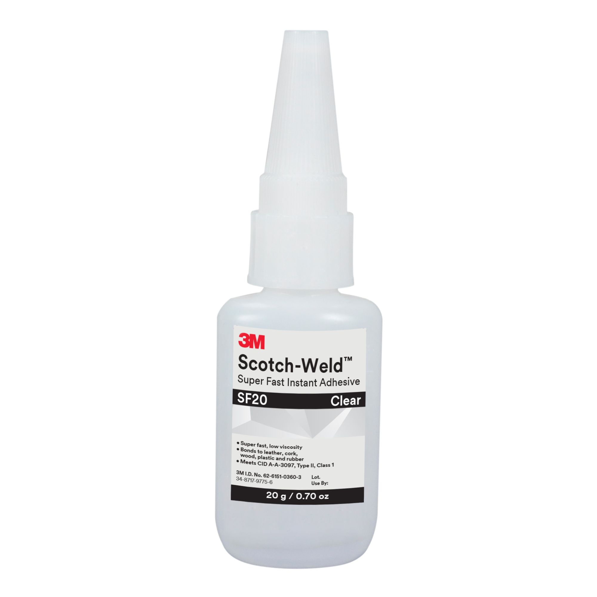 3M™ Scotch-Weld™ Adhesivo Instantáneo Super Rápido SF20, 20 g