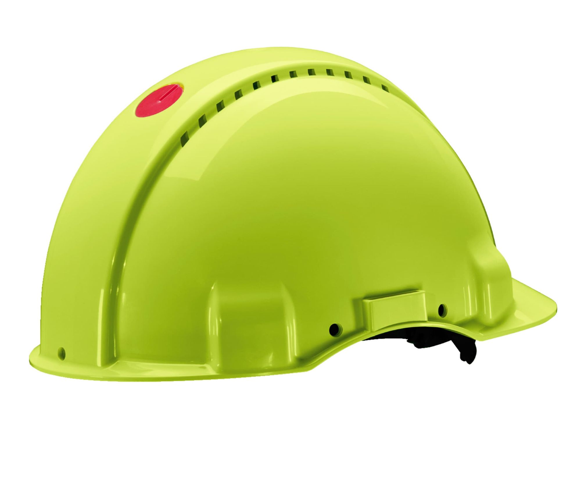 3M™ Casco, Uvicator, con pasador, ventilado y banda antisudor de plástico, de alta visibilidad, G3000CUV-GB