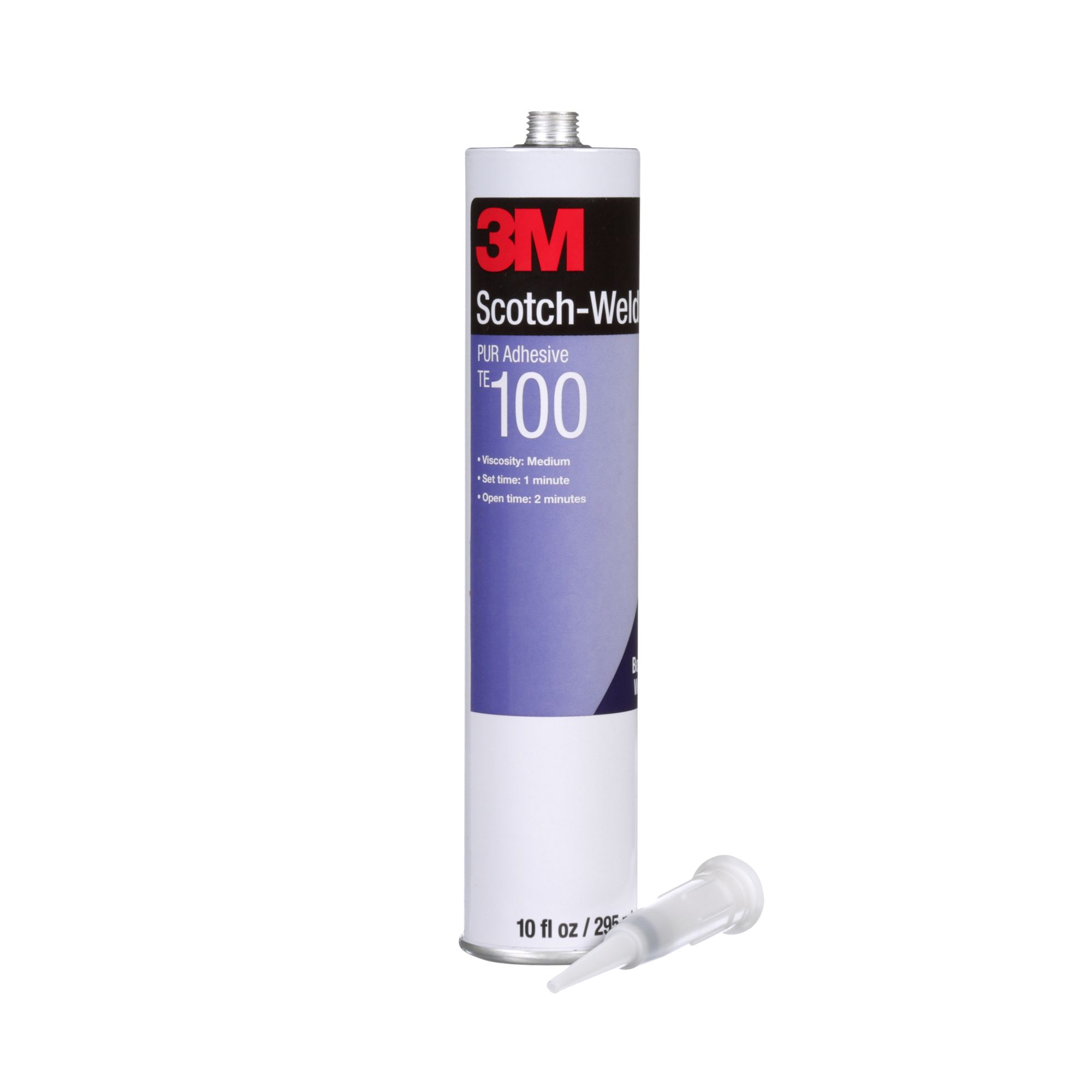 3M™ Scotch-Weld™ Adhesivo poliuretano reactivo TE100, Blanco, 295 ml