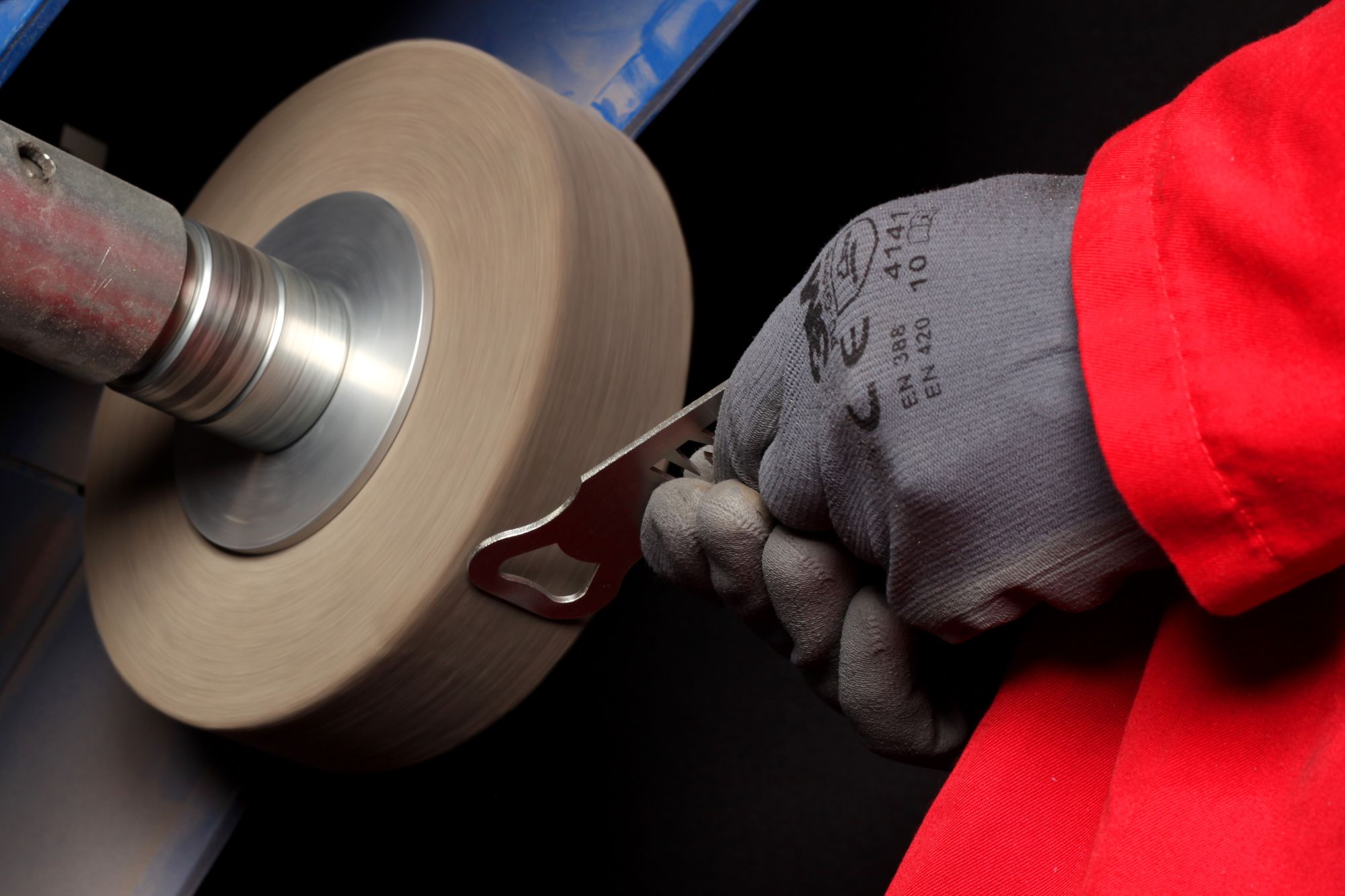 3M™ Scotch-Brite™ Cepillo de laminas para acabado CF-FB, 200 mm x 50 mm x 76 mm, 5A Fino