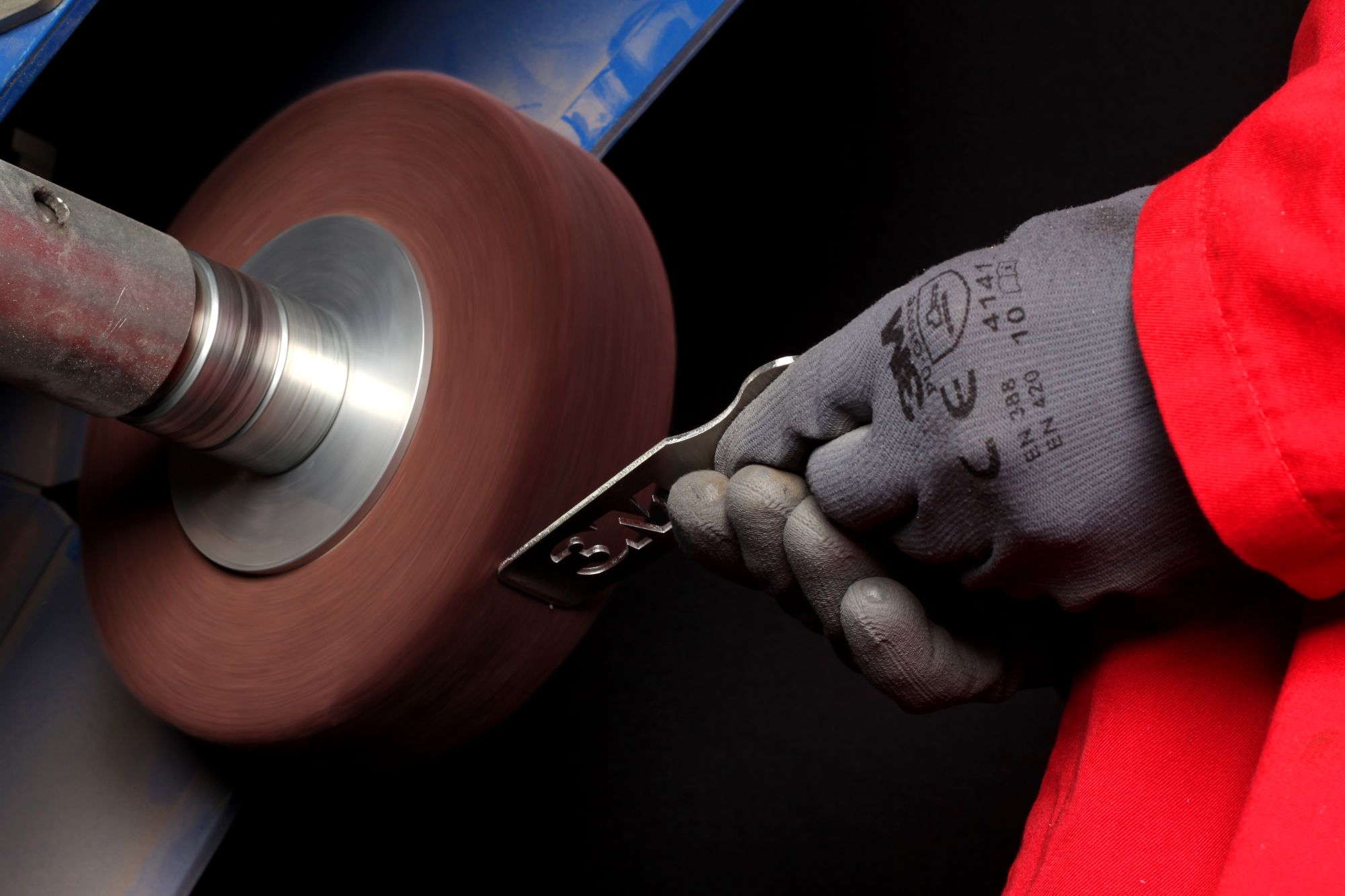 3M™ Scotch-Brite™ Cepillo de Corte y Pulido CP-FB, 100 mm x 50 mm x 6 mm, A Medio