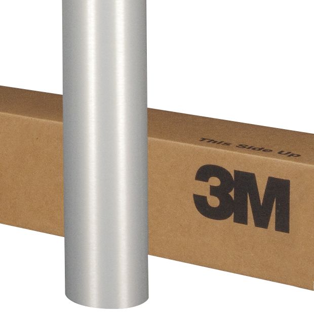 3M™ Wrap Film 2080-BR120, Brushed Aluminum, 1524 mm x 22.86 m, 60 in x 25 yd