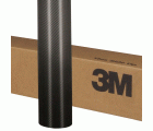 3M™ Wrap Film 2080-CFS12, Carbon Fiber Black, 1524 mm x 22.86 m, 60 in x 25 yd