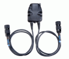 3M™ PELTOR™, Adaptador PTT, cable doble en línea, cableado OTAN, FL5701