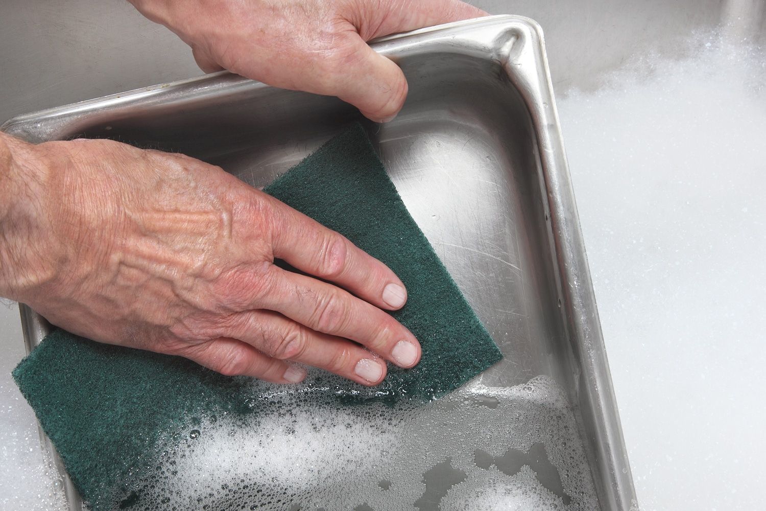 Scotch-Brite™ Estropajo de agresividad media 96, Verde, 158 mm x 5 m, 6/Caja