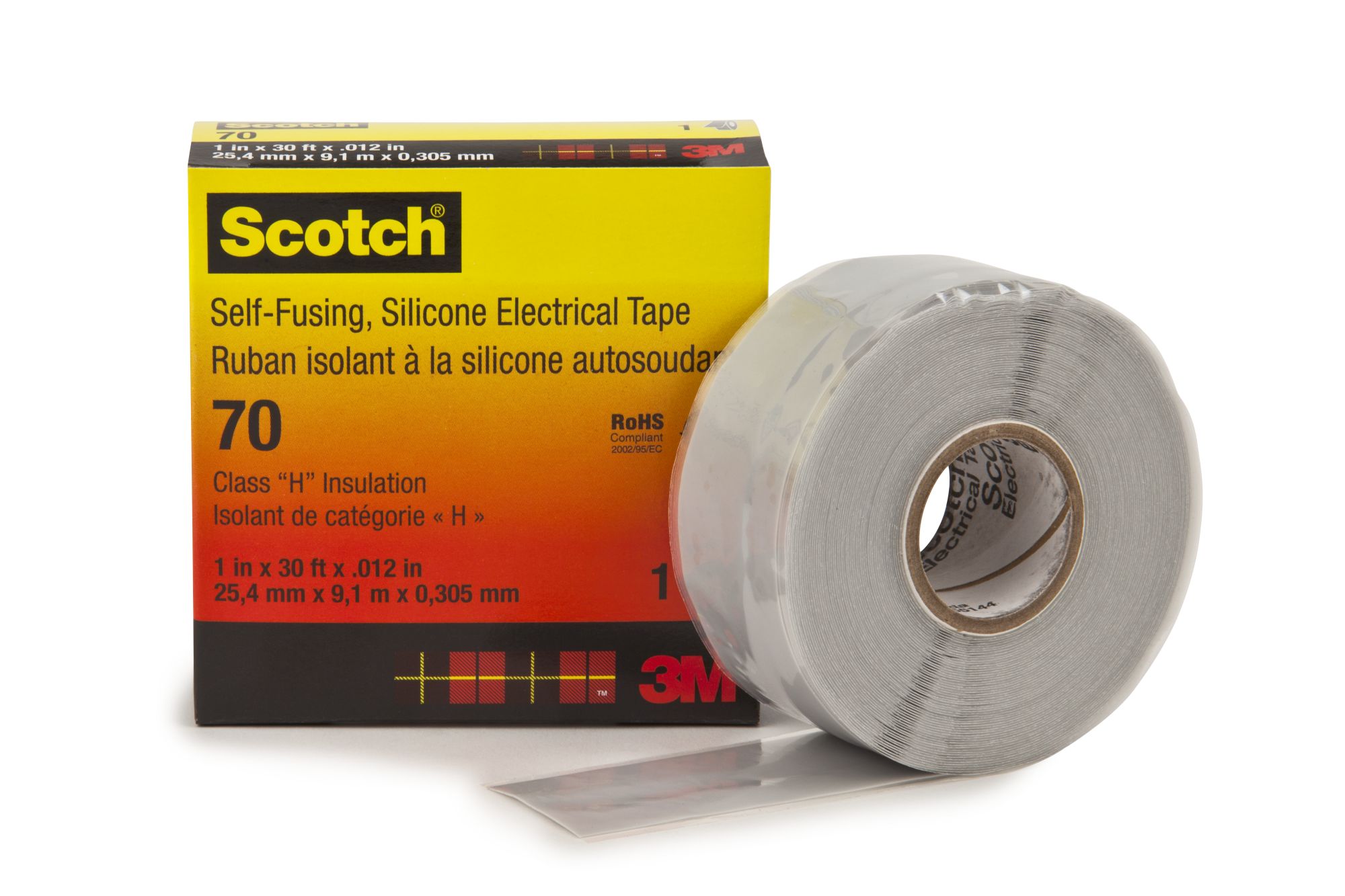 Scotch® 70 Cinta de Silicona 25 mm x 9 m