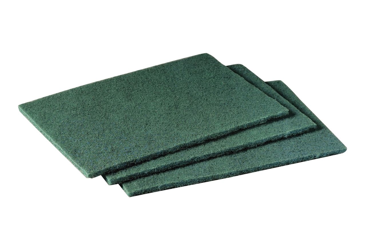3M™Scotch-Brite™ 96 Almohadilla Limpieza general Verde (158 mm x 190 mm, Pack de 15)