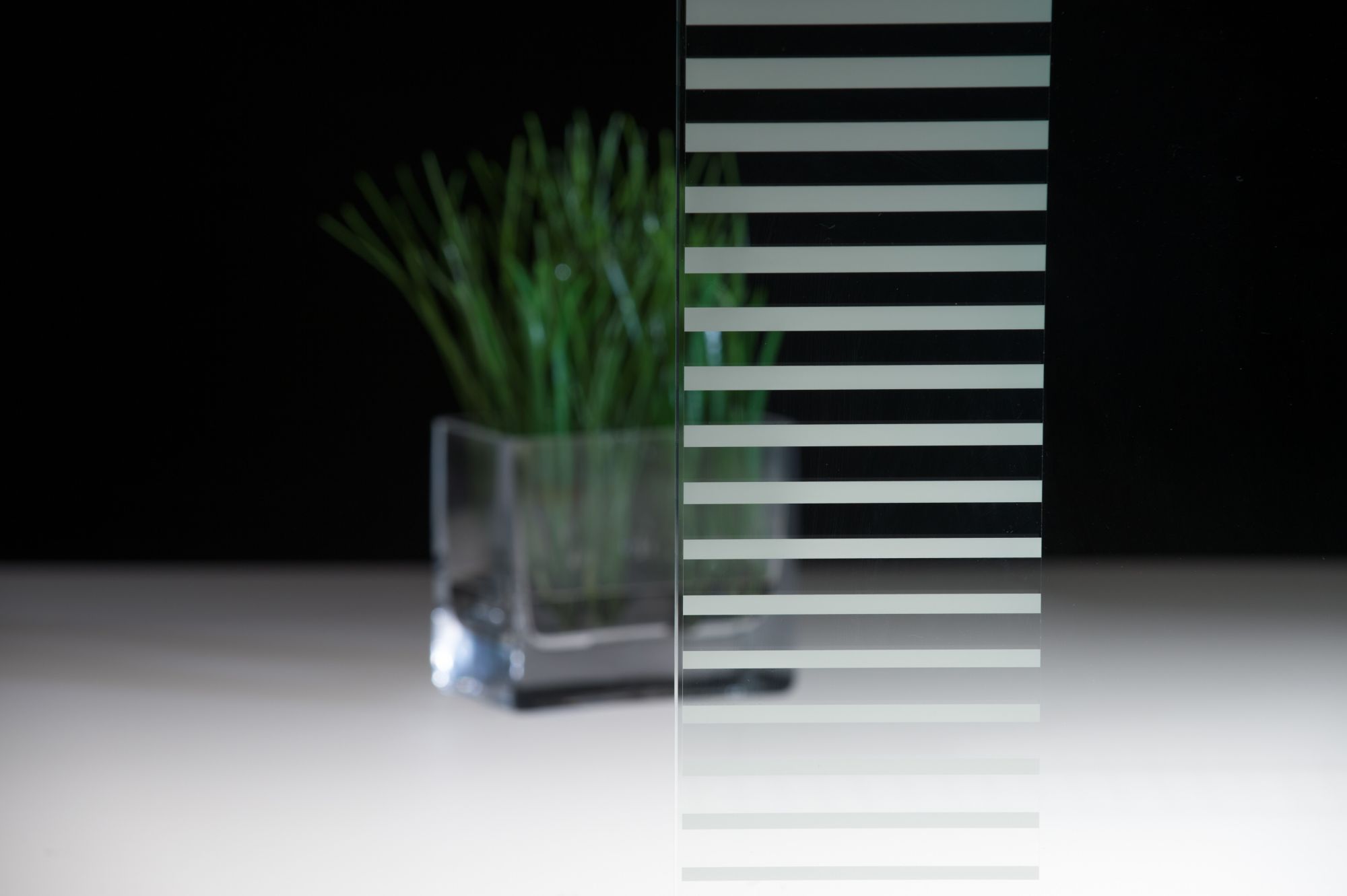 Lámina para Decoración de Vidrio 3M™ Fasara™ SH2FGCNB, Cloud Narrow Blue Gray, 1.27 m x 30 m