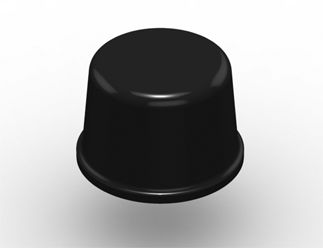 3M™ Bumpon SJ61A3 Negro, caja de 10000 unidades